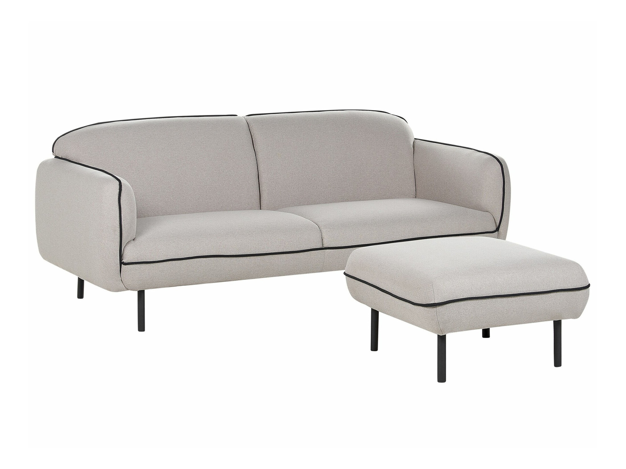 Komplet oblazinjenega pohištva Berwyn 2267 (Svetlo siva)