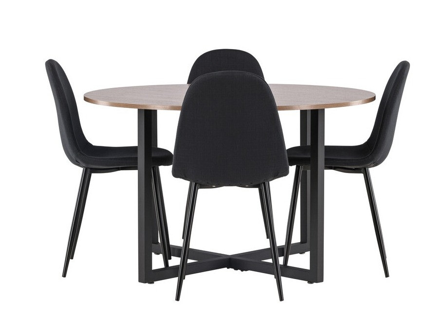 Jedilniški komplet Dallas 4599 (Črna)