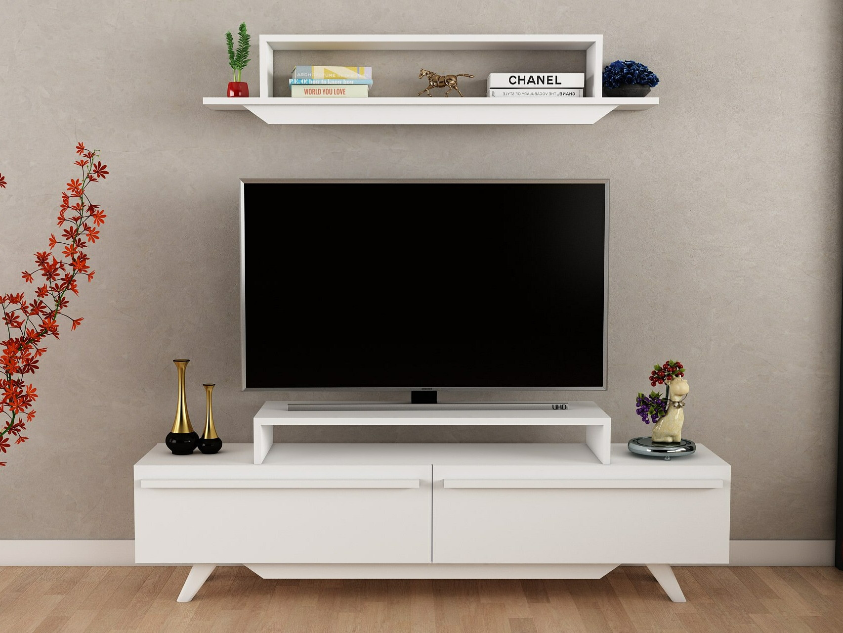 Komplet za dnevno sobo Kailua 2289 (Bela)