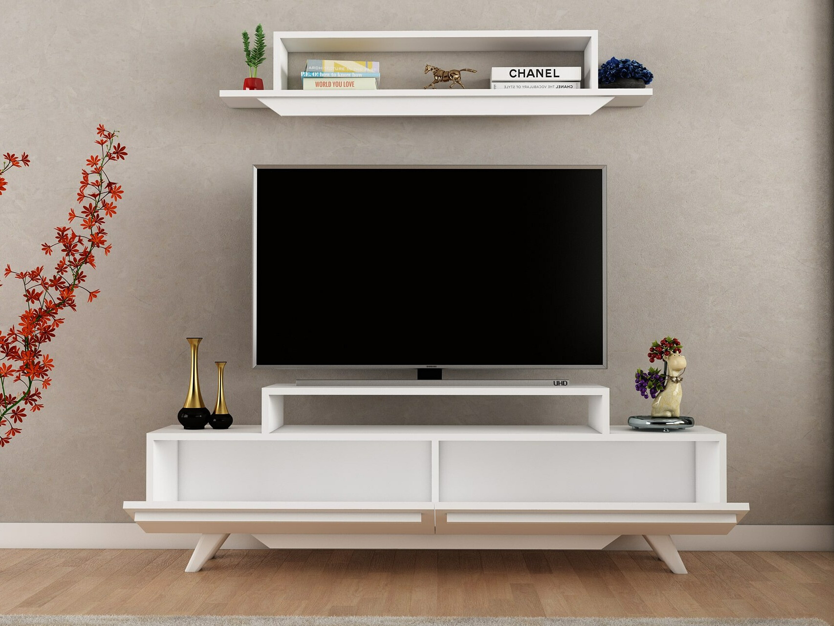 Komplet za dnevno sobo Kailua 2289 (Bela)