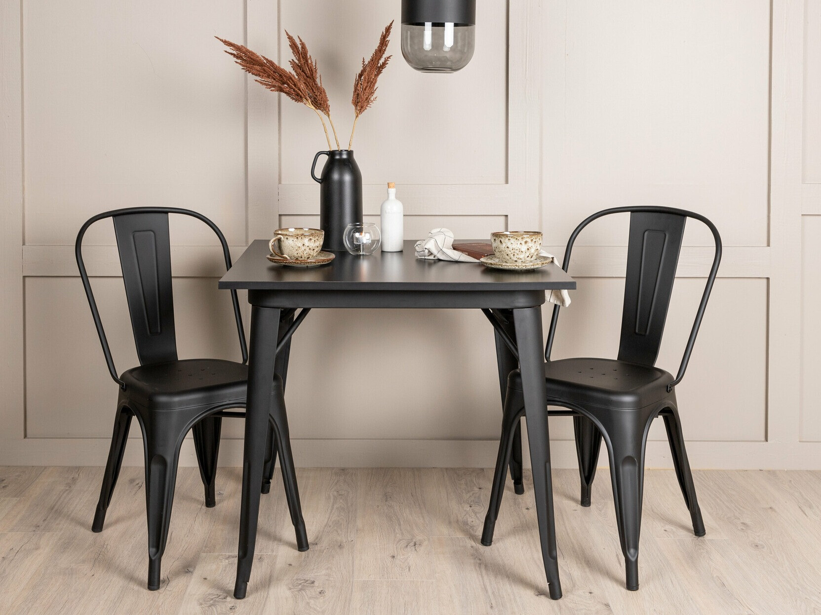 Jedilniški komplet Dallas 4603 (Črna)