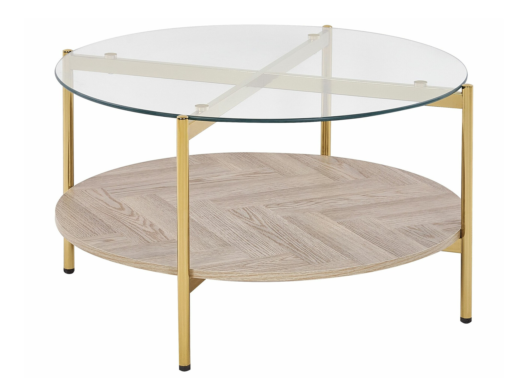 Klubska mizica Berwyn 2275 (Zlata + Svetel les)