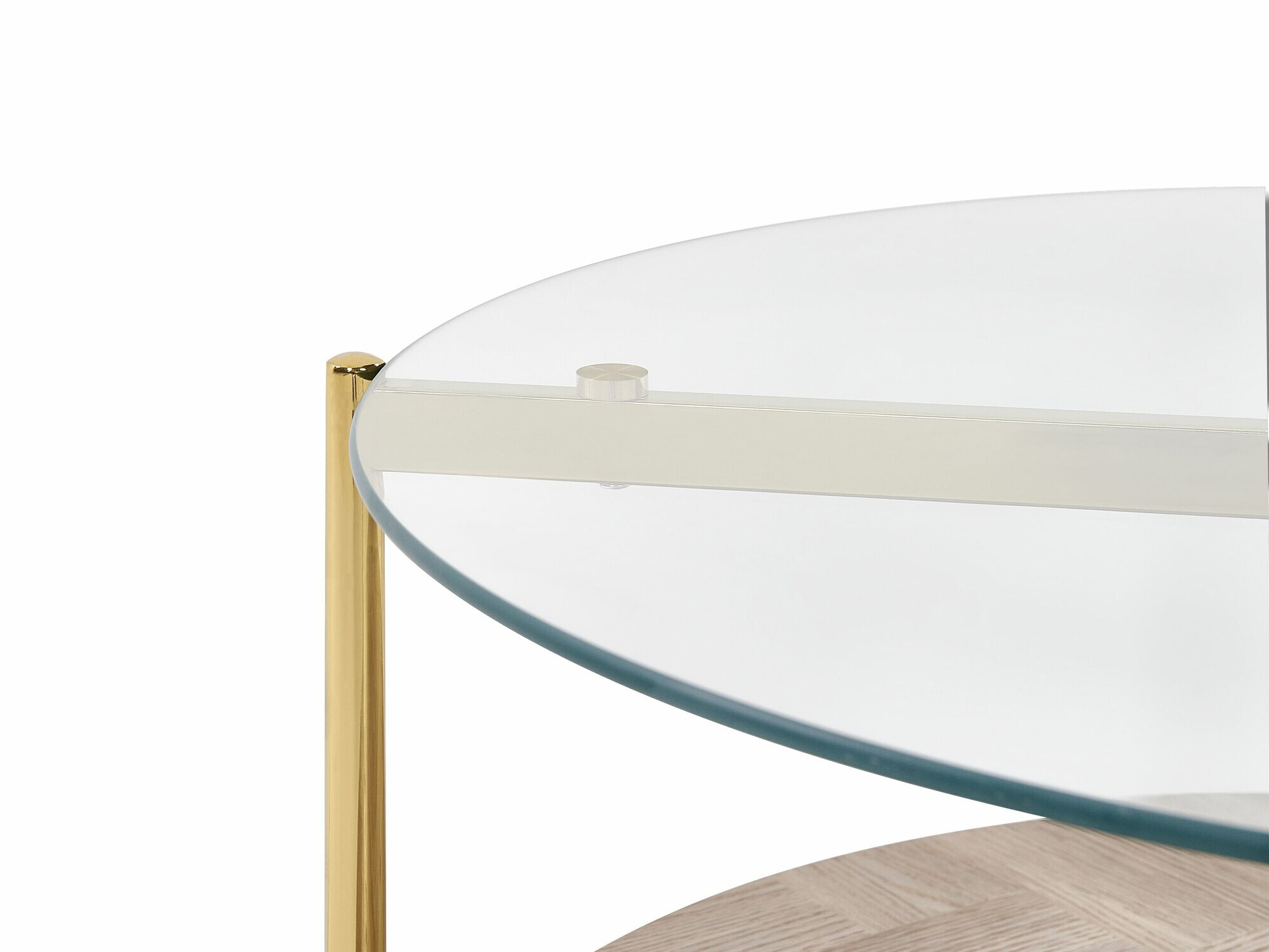 Klubska mizica Berwyn 2275 (Zlata + Svetel les)