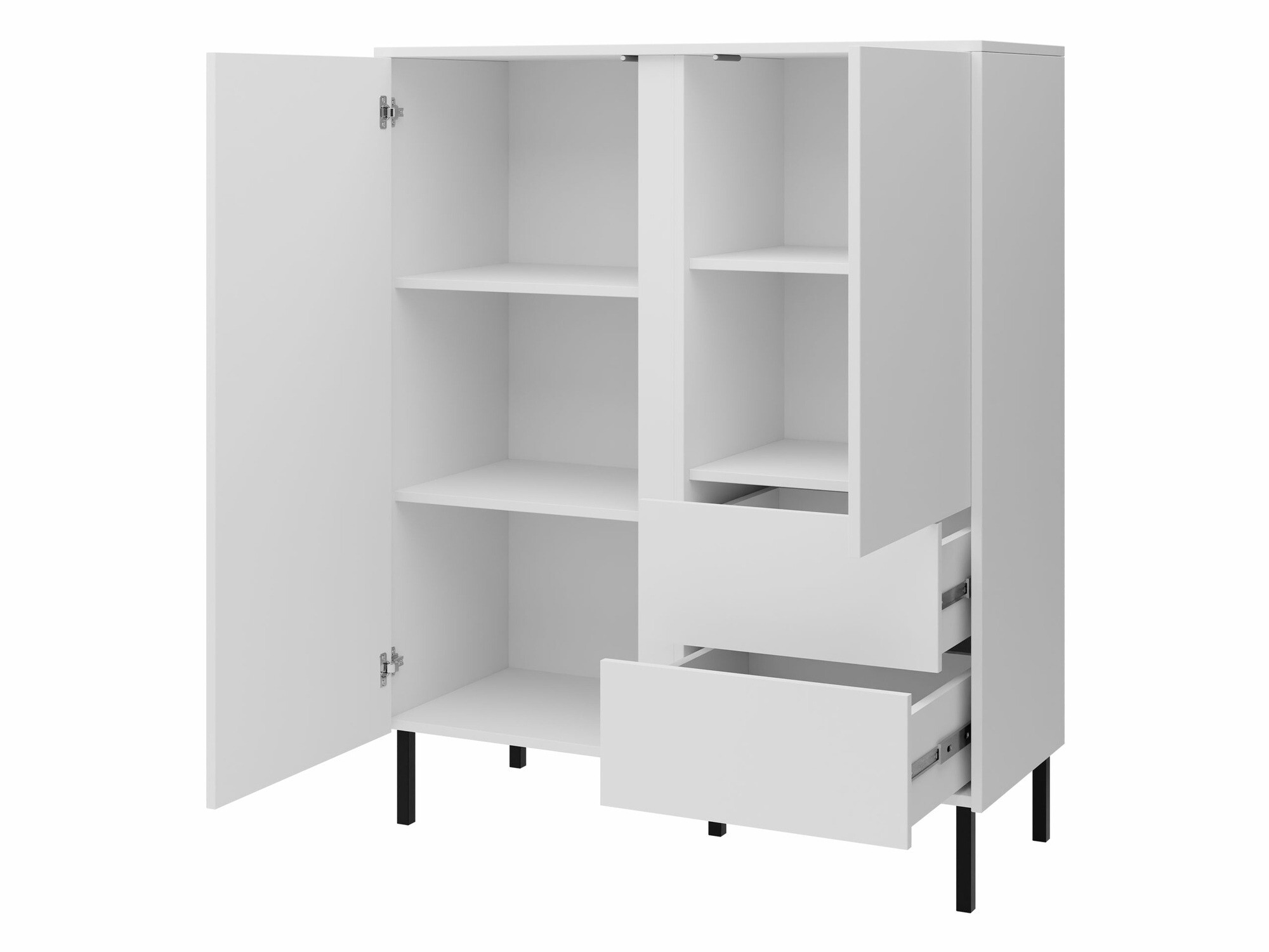 Komplet za dnevno sobo Lumiri 108 (Hrast + Črna)