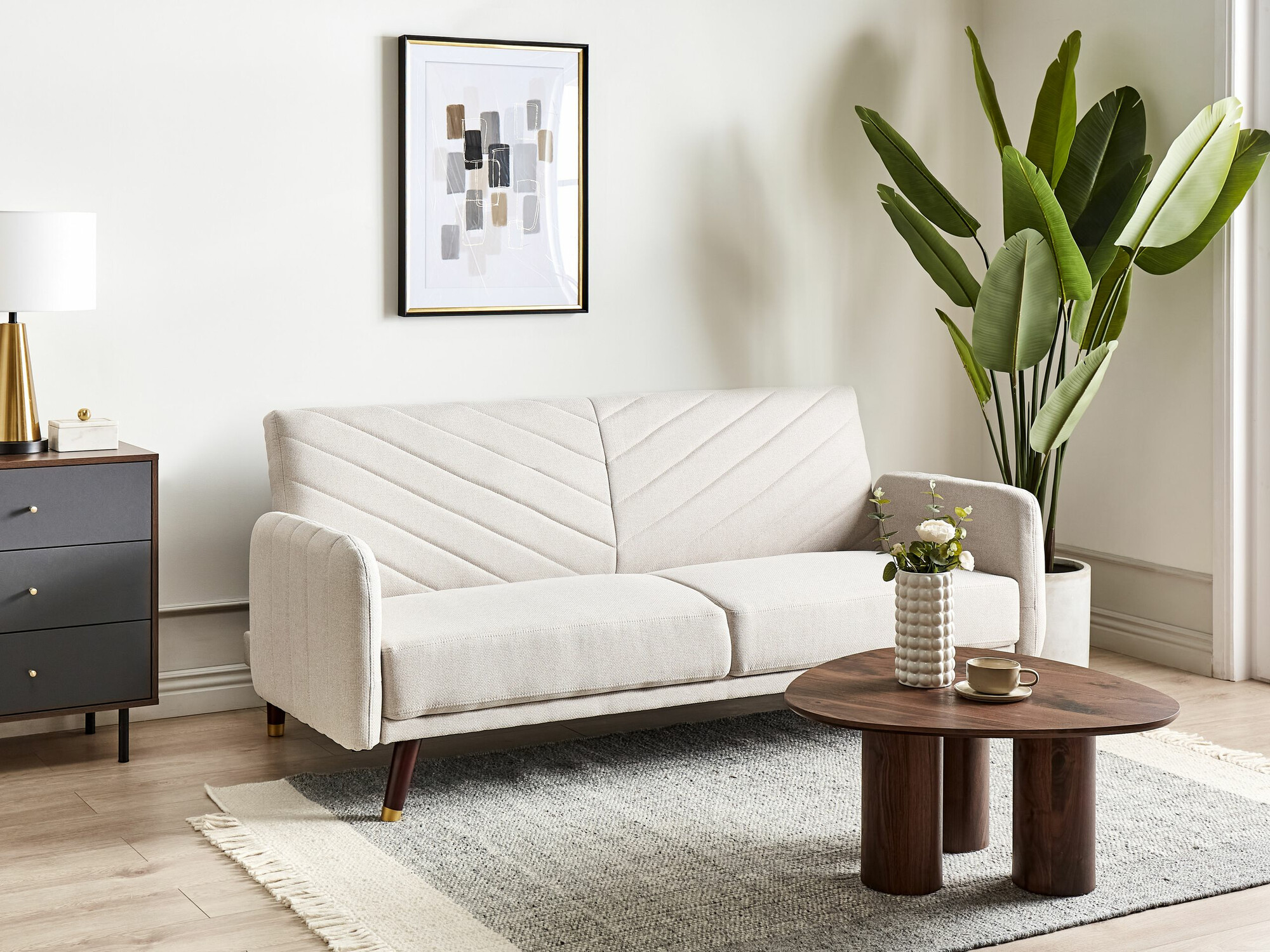 Raztegljiv kavč Berwyn 2283 (Bež)