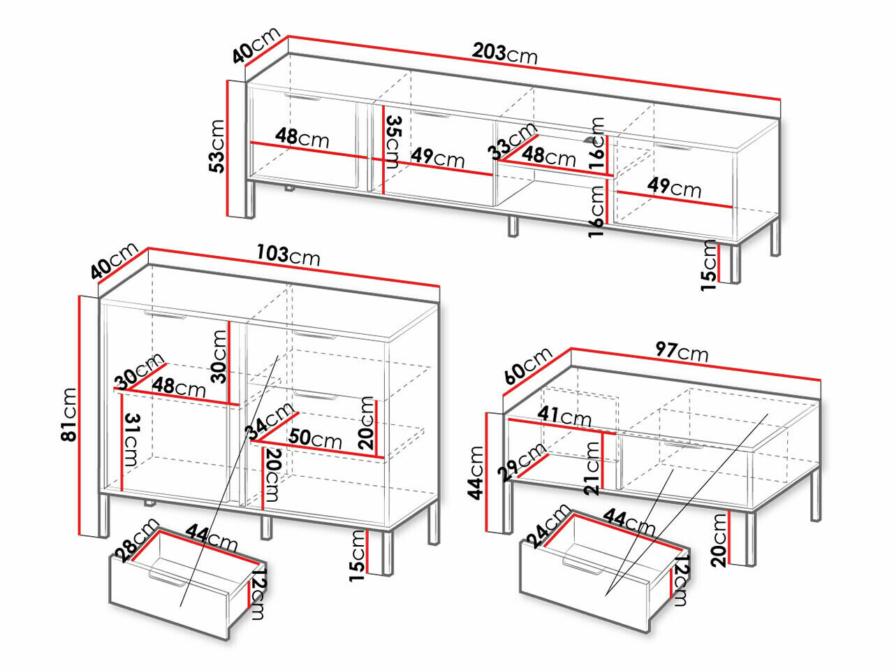 Komplet za dnevno sobo Velsoru 109