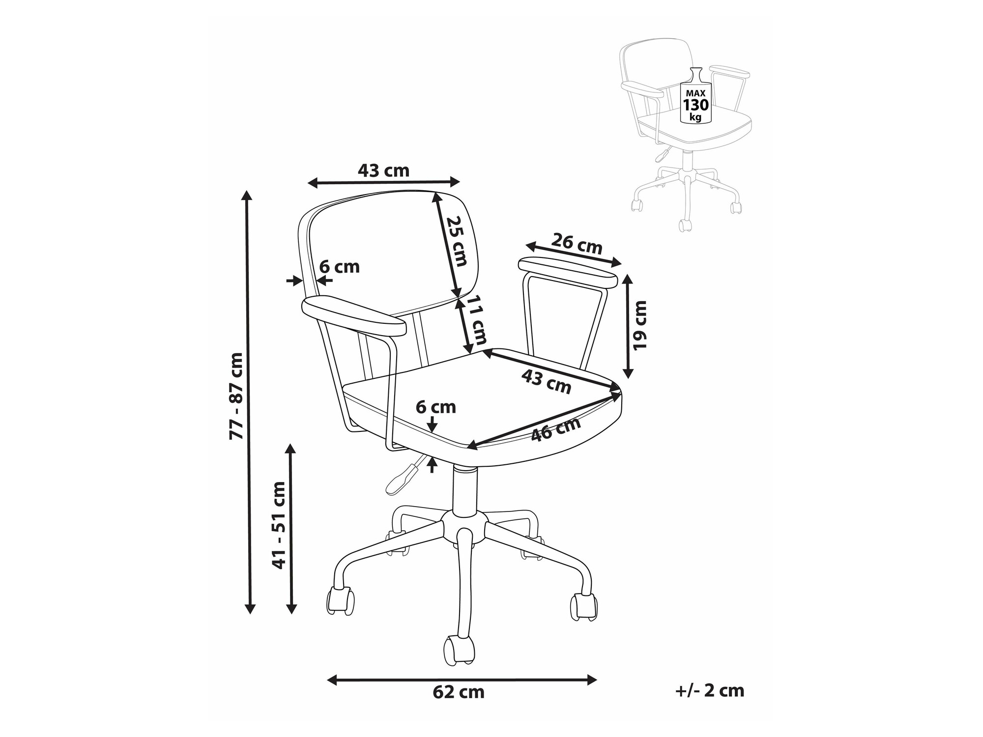 Pisarniški stol Berwyn 929 (Zelena)