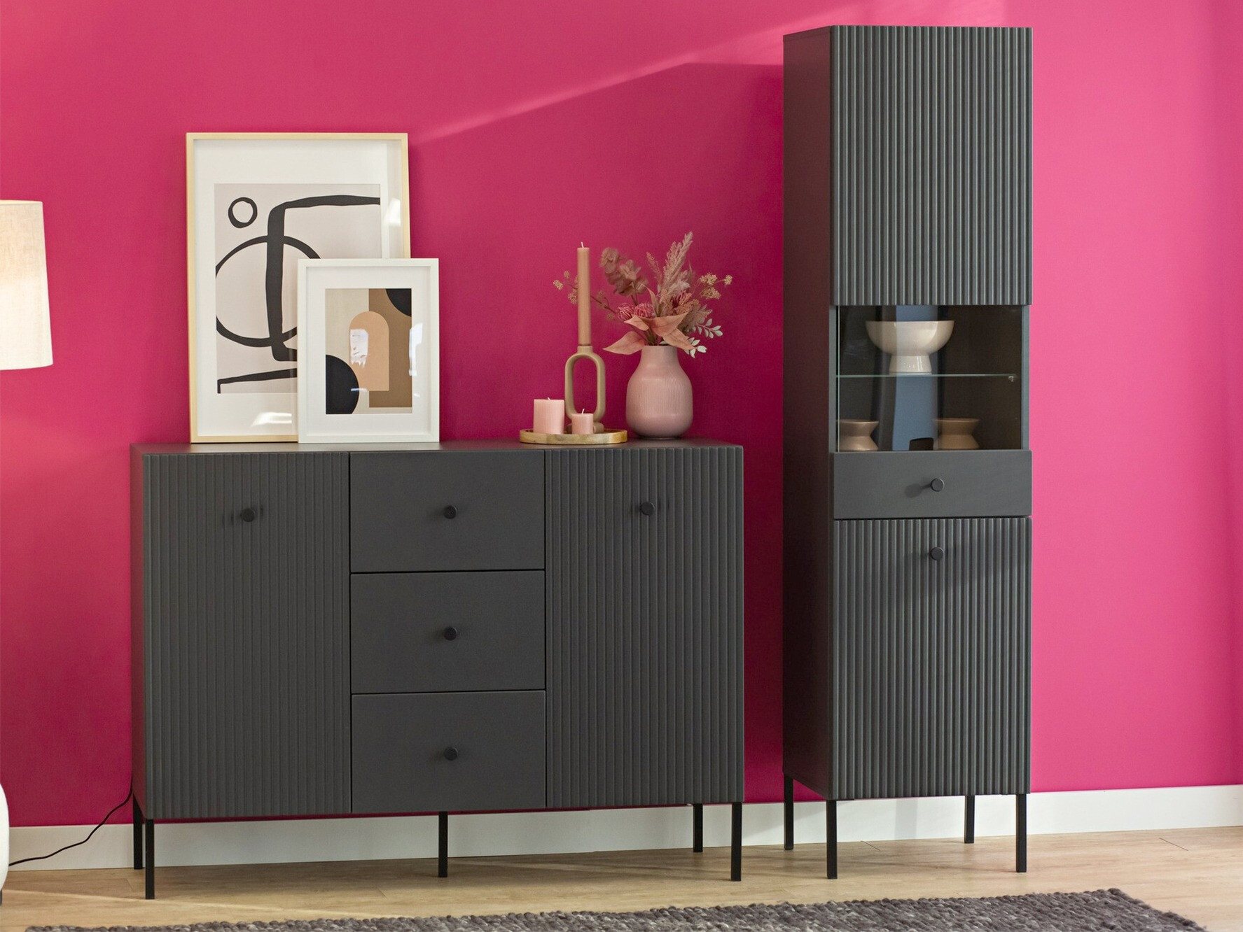 Regal Etliva 107 (Antracit)