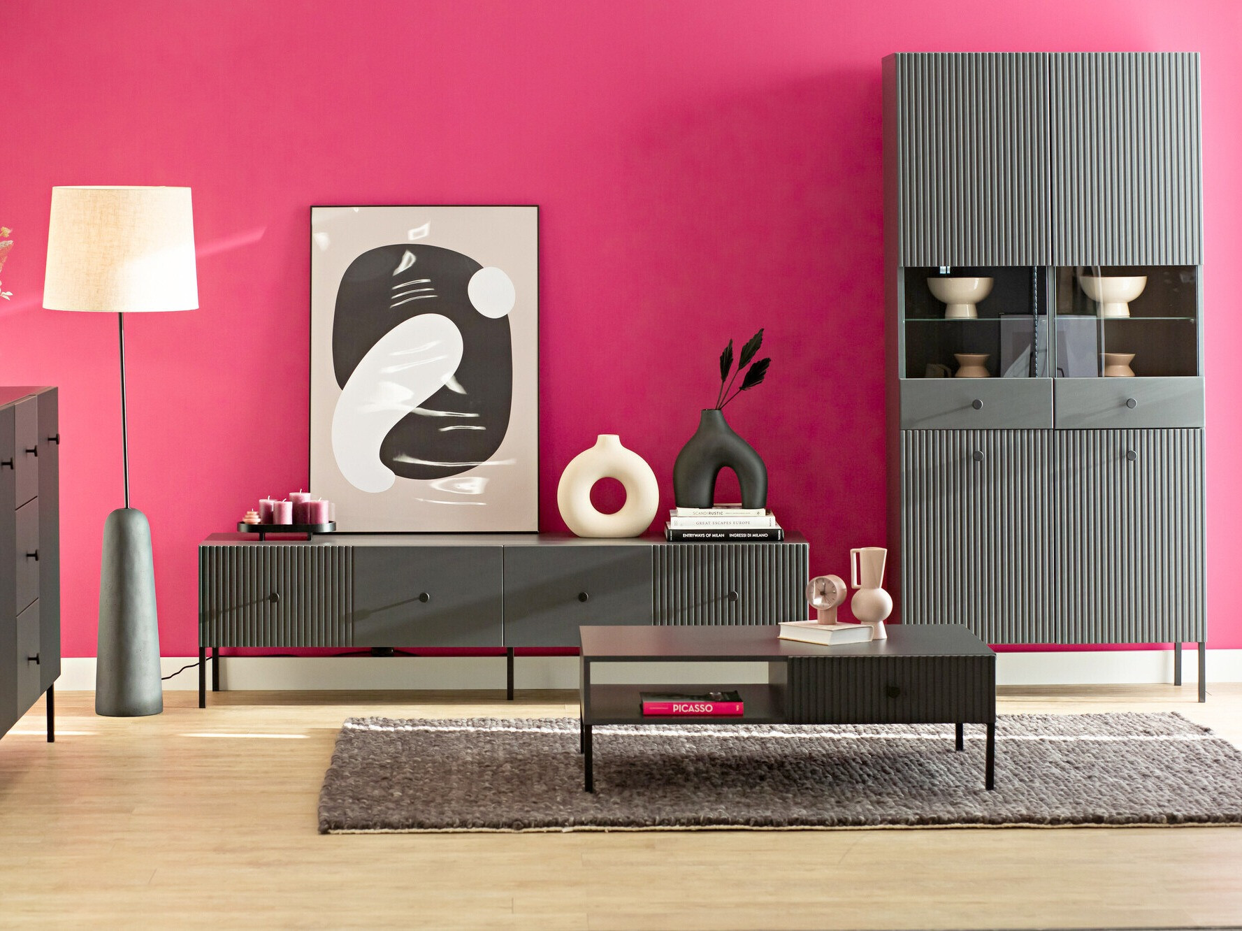 Regal Etliva 108 (Antracit)
