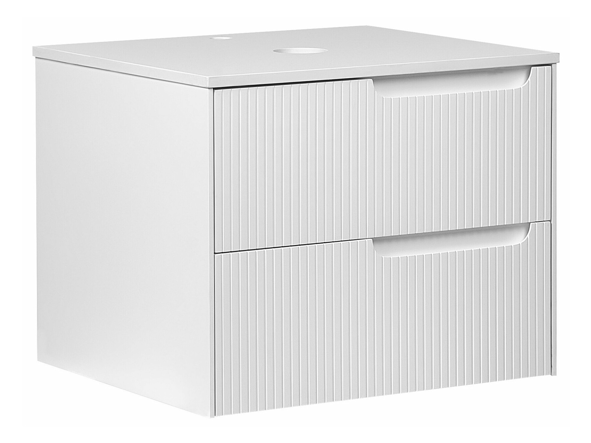 Viseča kopalniška omarica za umivalnik Berwyn 2305 (Bela)