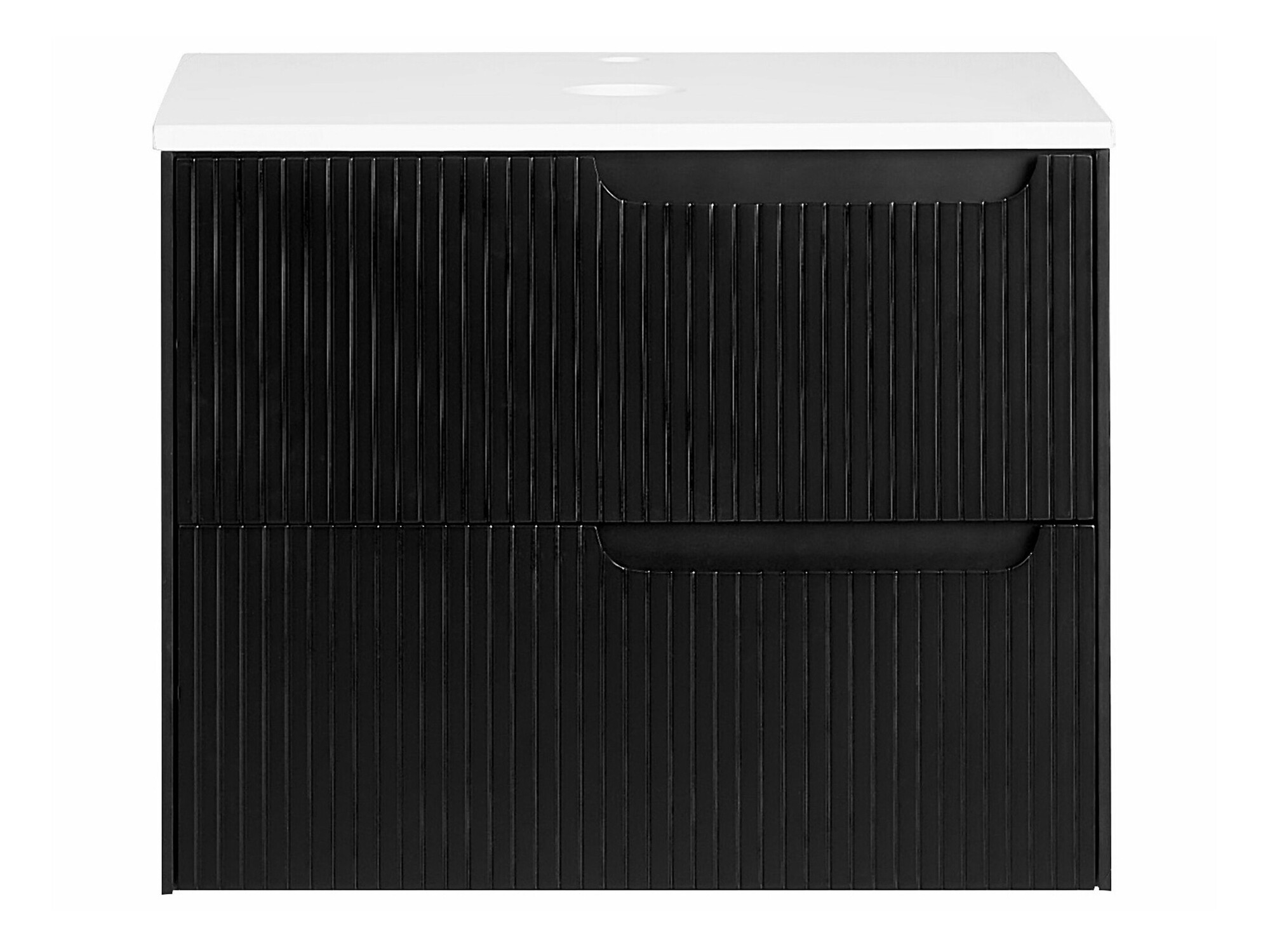 Viseča kopalniška omarica za umivalnik Berwyn 2305 (Črna)