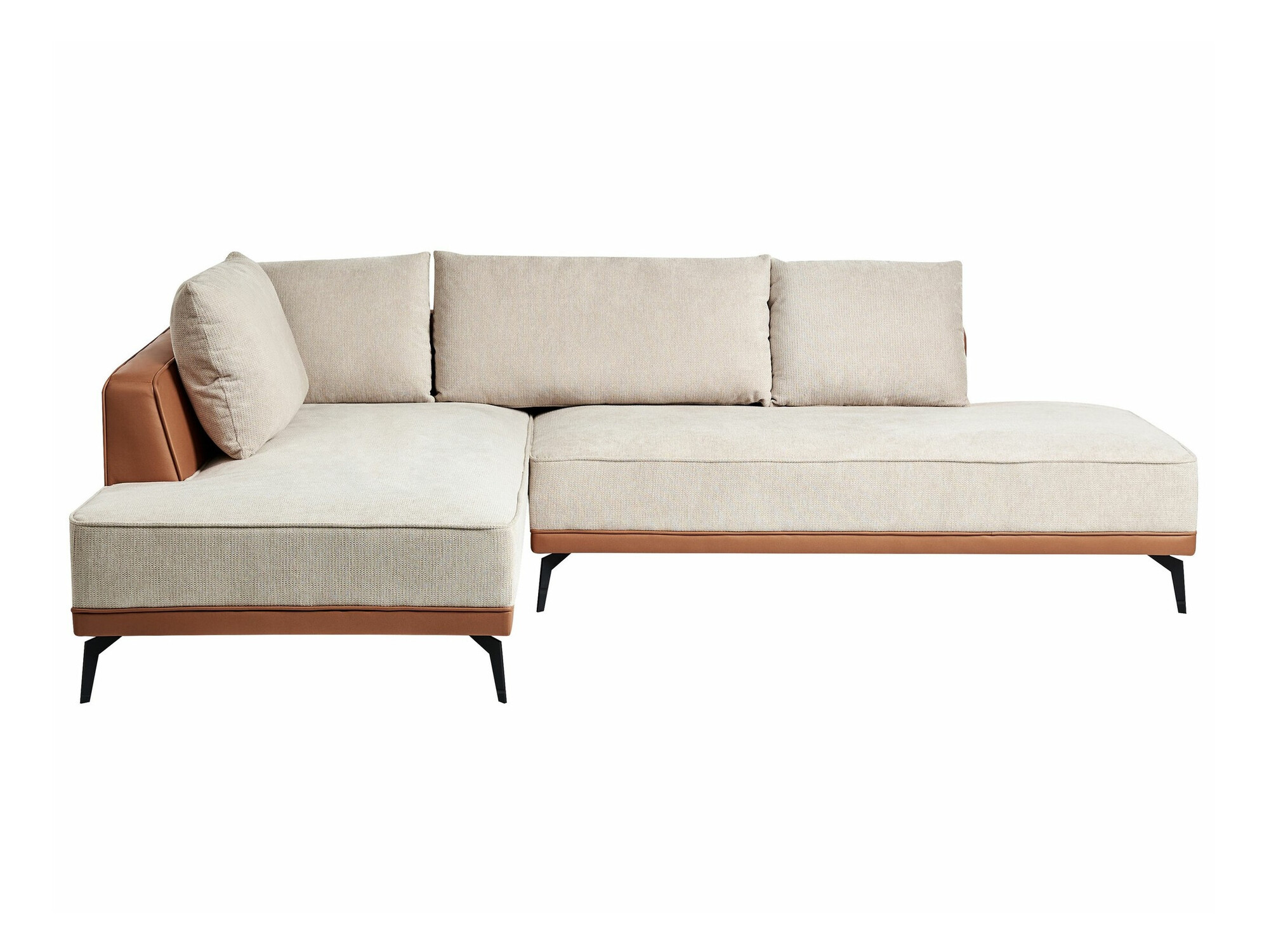 Modularna kotna sedežna garnitura Berwyn 2326 (Bež)