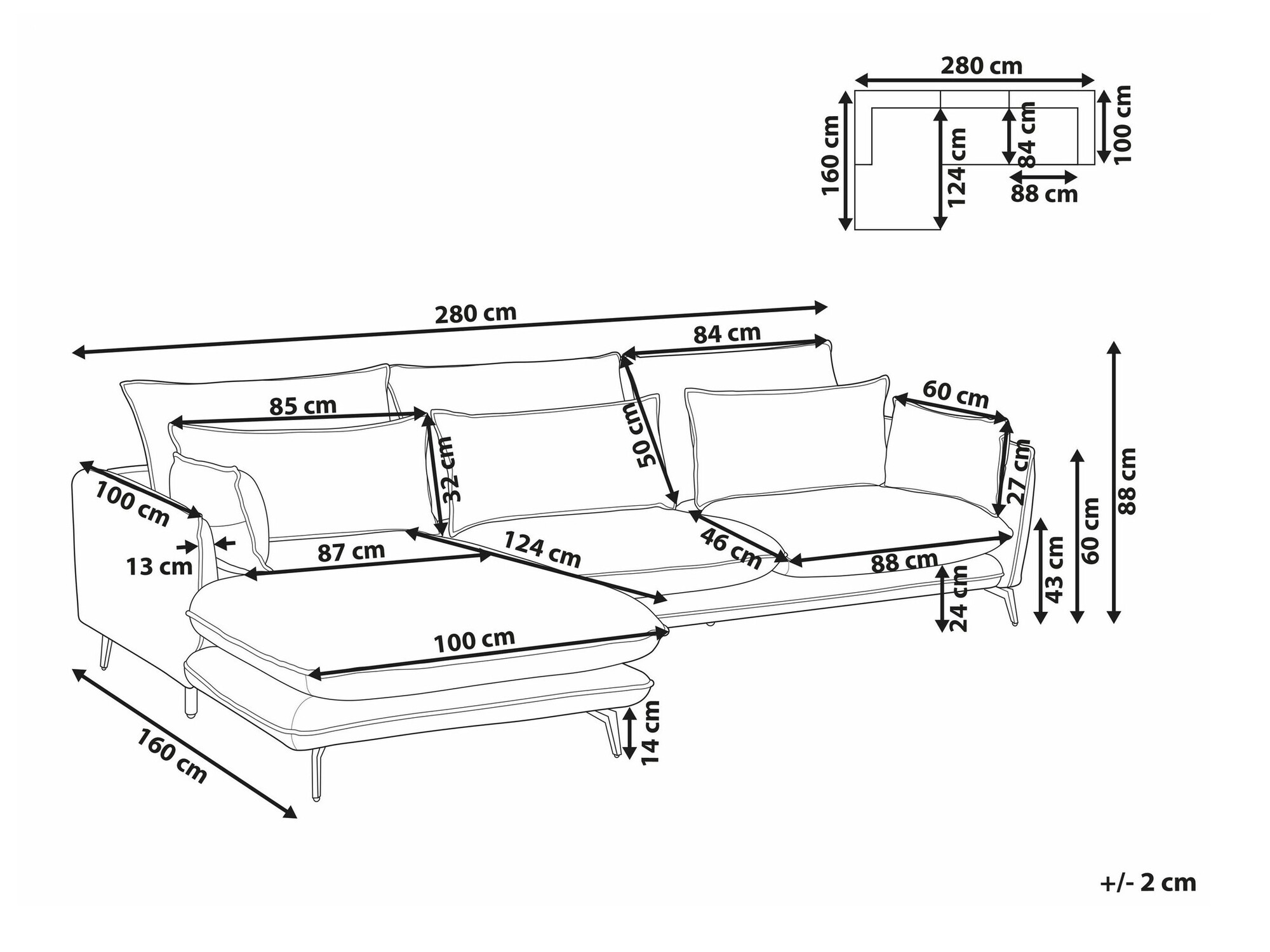 Kotna garnitura Berwyn 1308