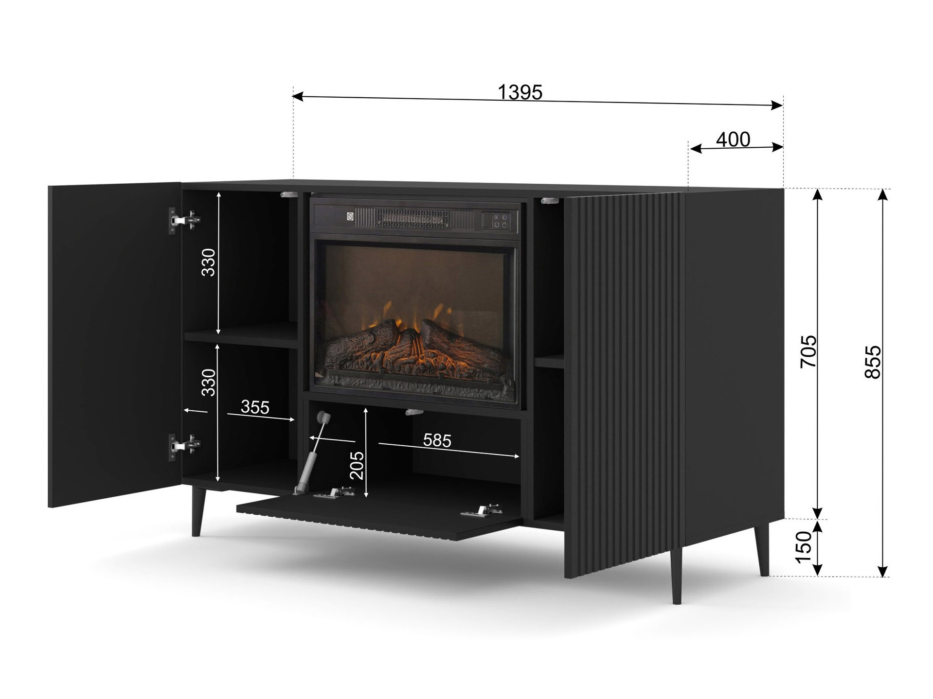 Omarica Talsalu 112 (Črna)