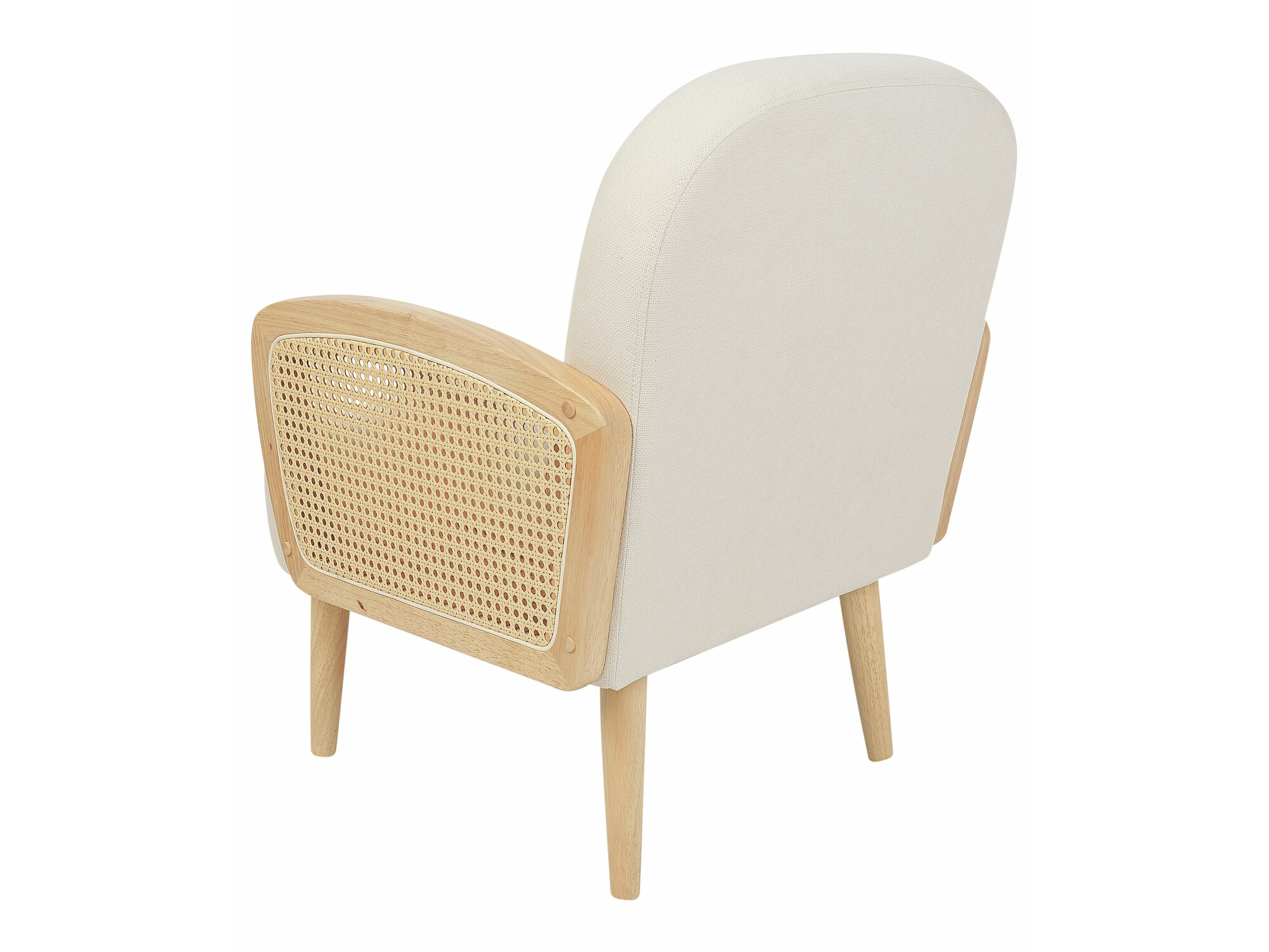 Fotelj Berwyn 2339 (Bež + Svetel les)