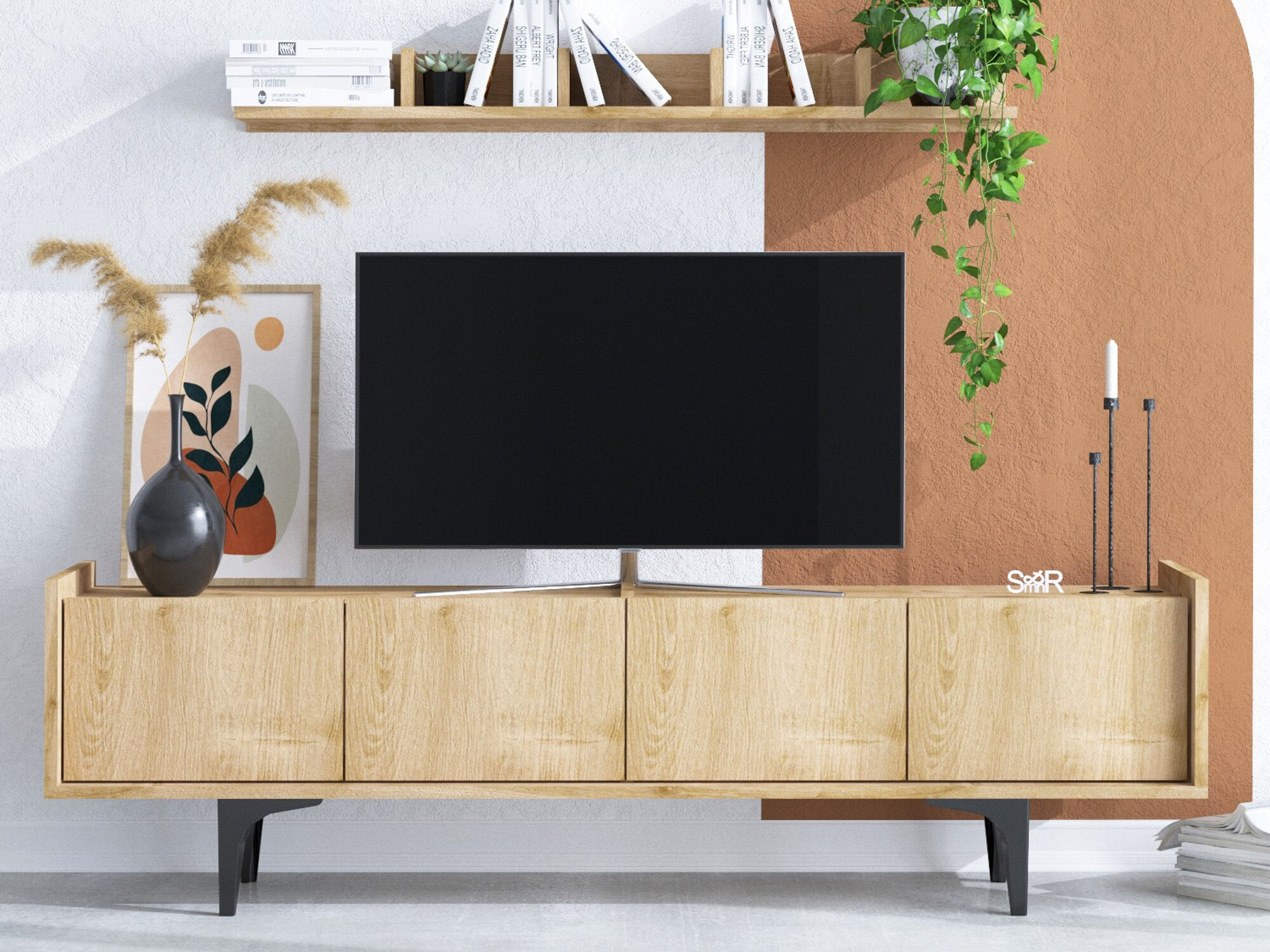 Komplet za dnevno sobo Sonliro 134 (Hrast)