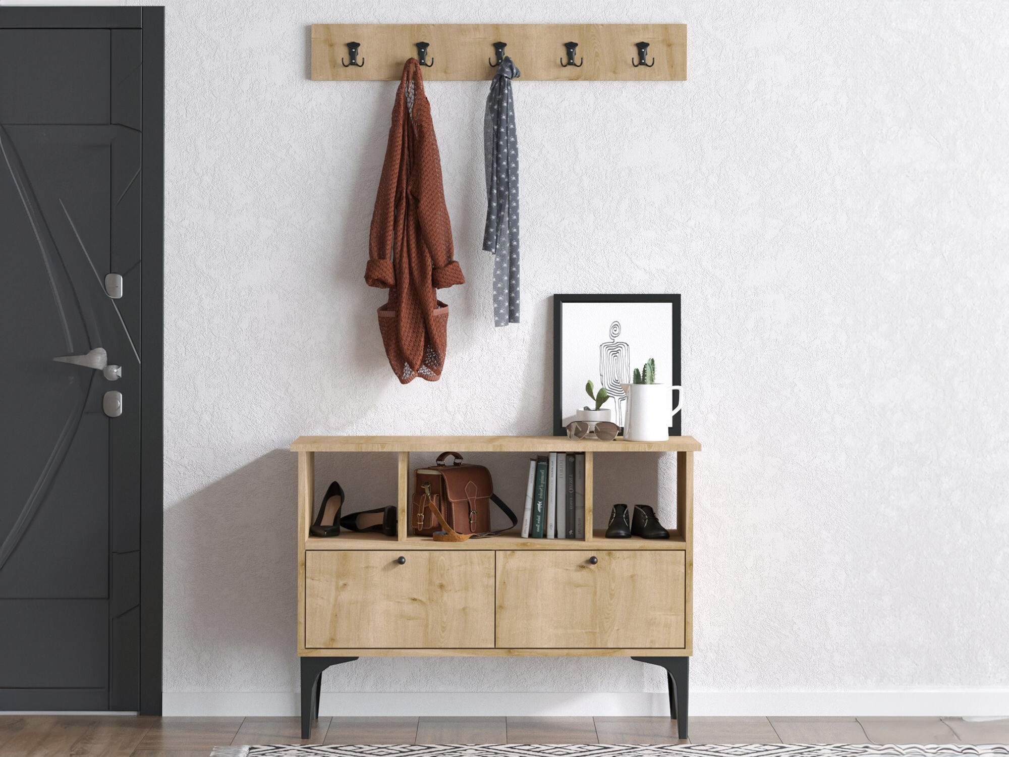 Komplet za predsobo Sonliro 139