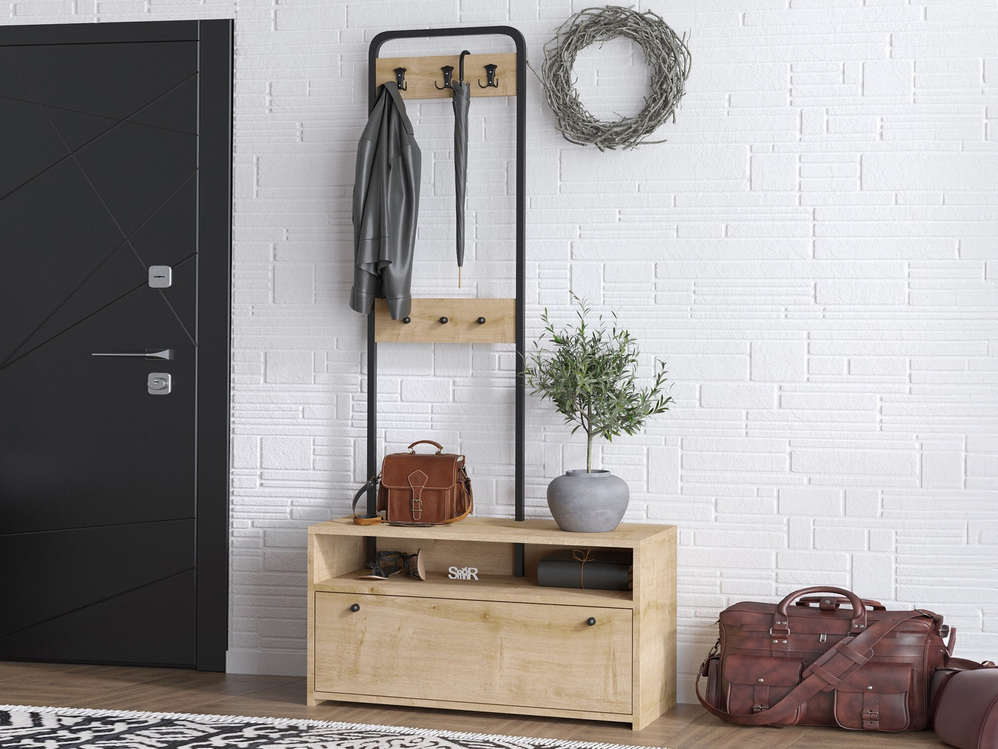 Komplet za predsobo Sonliro 142