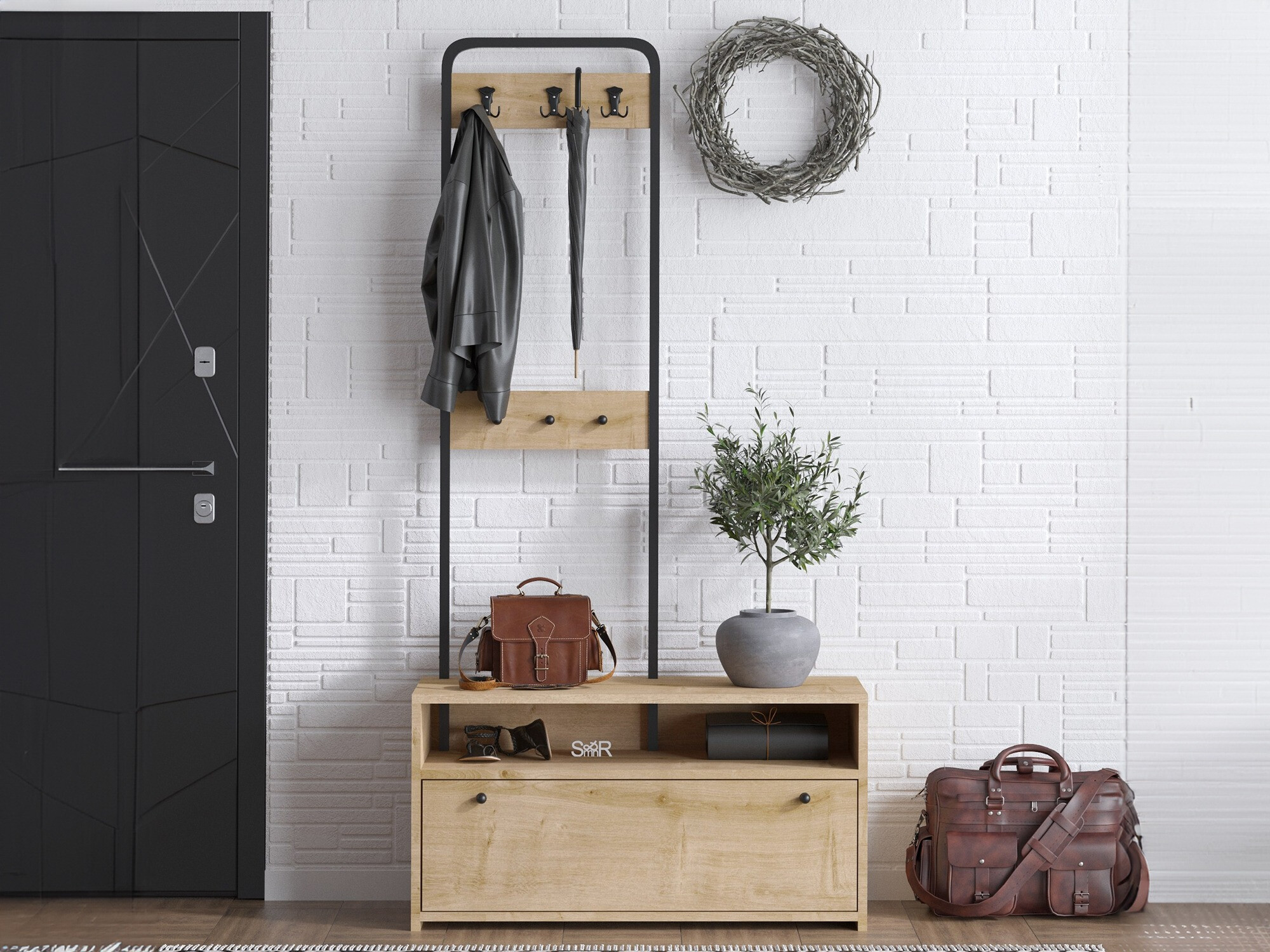 Komplet za predsobo Sonliro 142