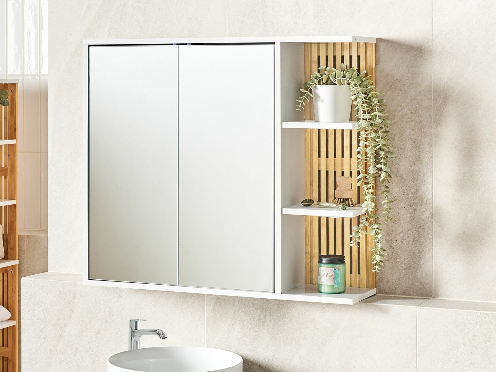 Kopalniška omarica z ogledalom Berwyn 2343