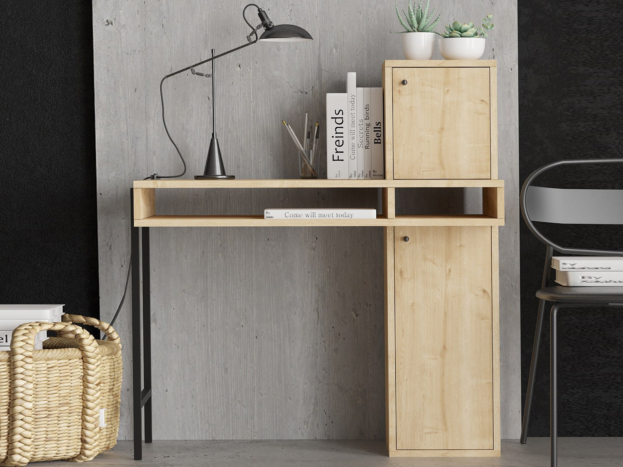 Pisalna miza Sonliro 135 (Hrast)