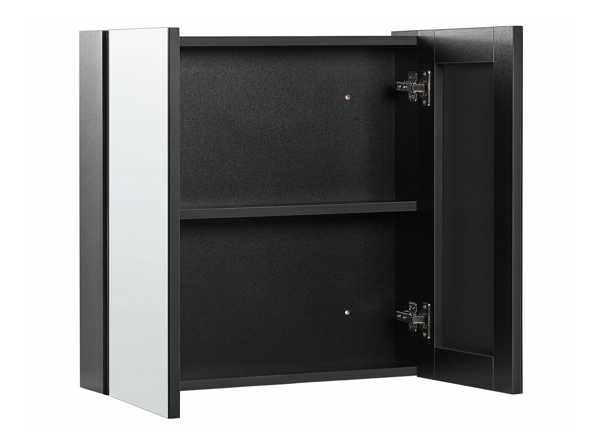 Kopalniška omarica z ogledalom Berwyn 2349 (Črna)