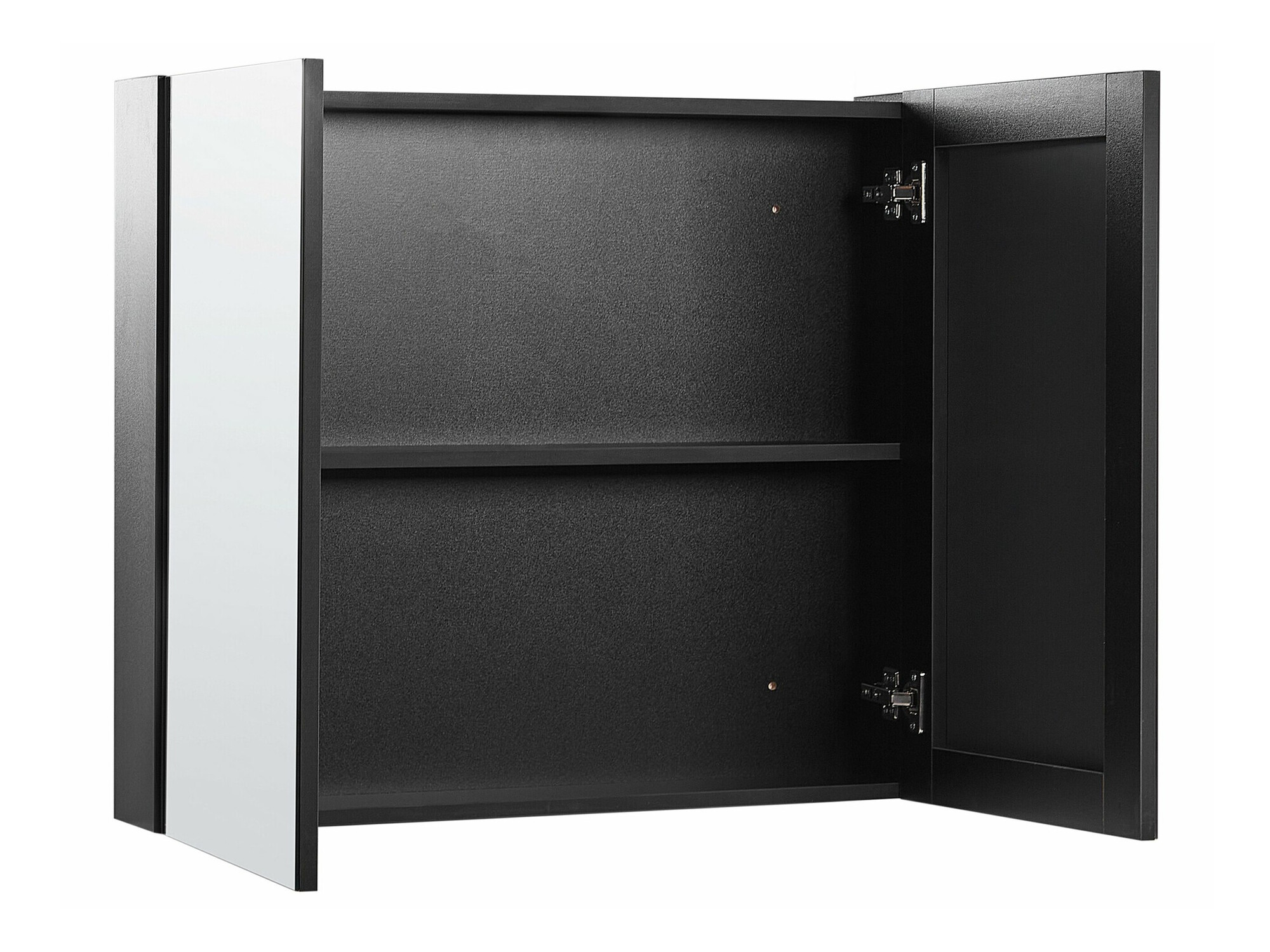 Kopalniška omarica z ogledalom Berwyn 2350 (Črna)