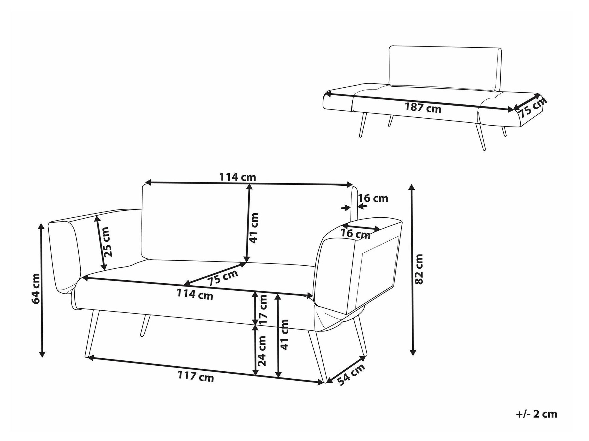 Kavč Berwyn 2362 (Roza)