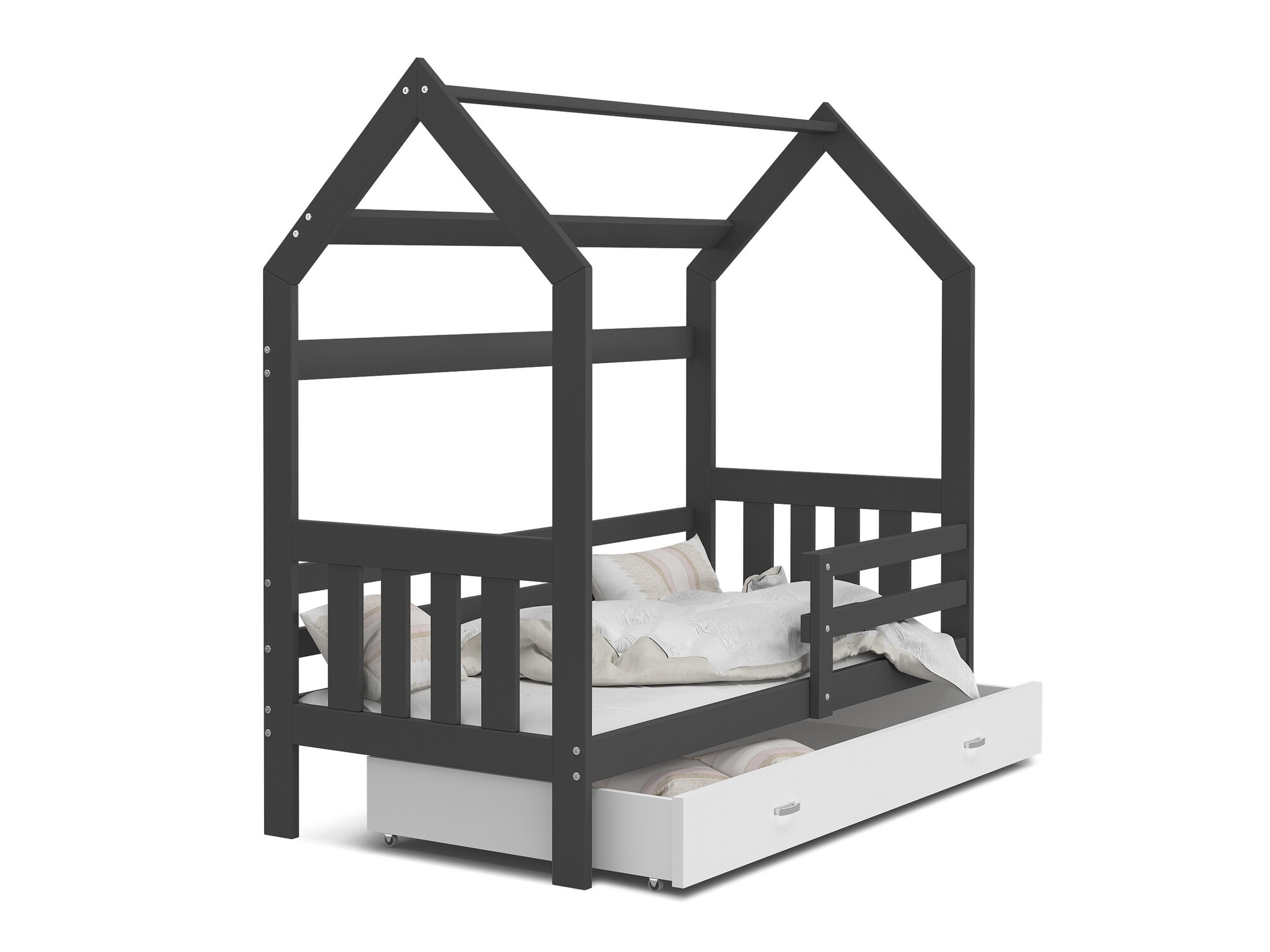 Postelja Aurora 123 (Siva)