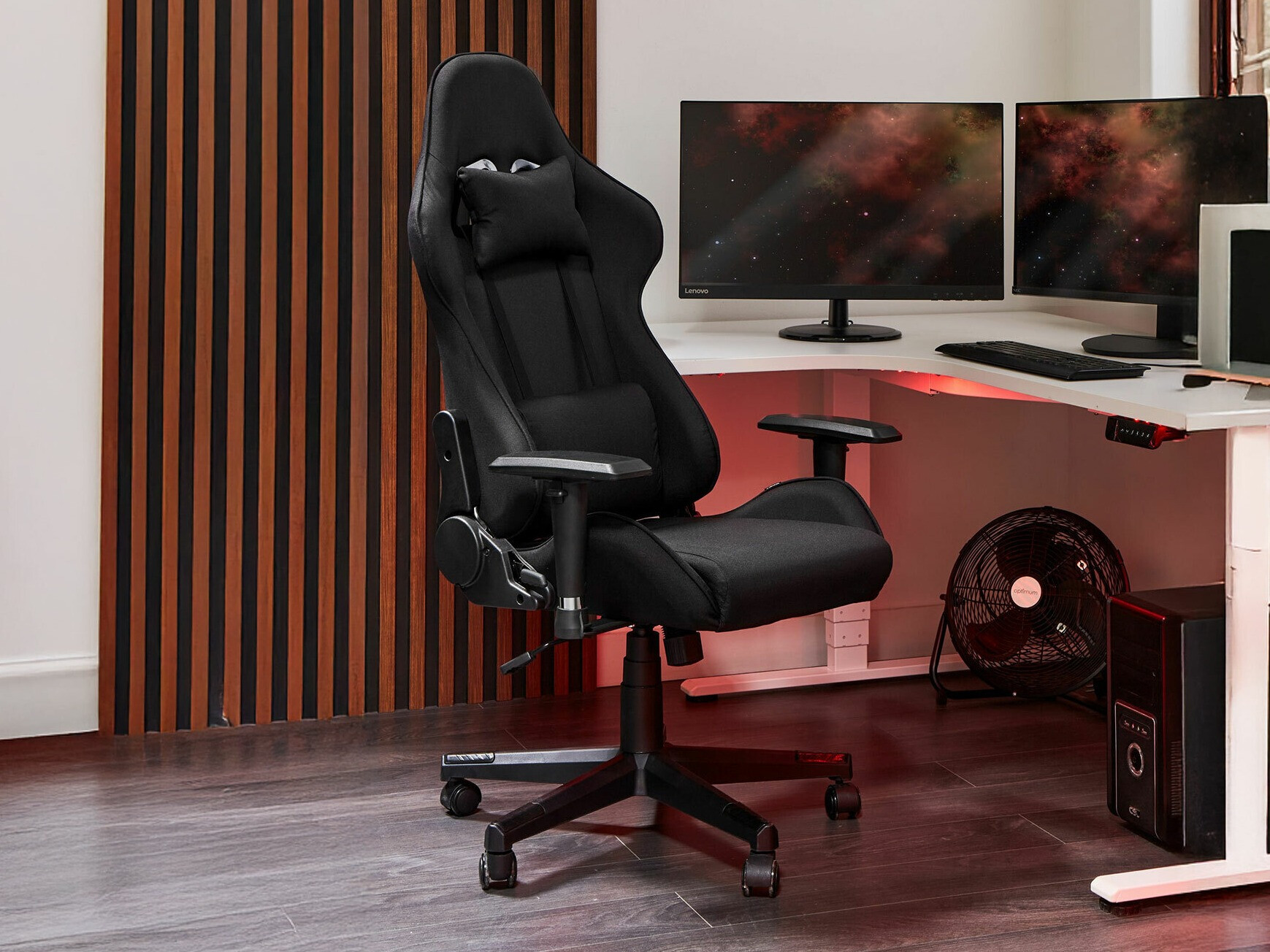 Gaming stol Berwyn 936 (Črna)