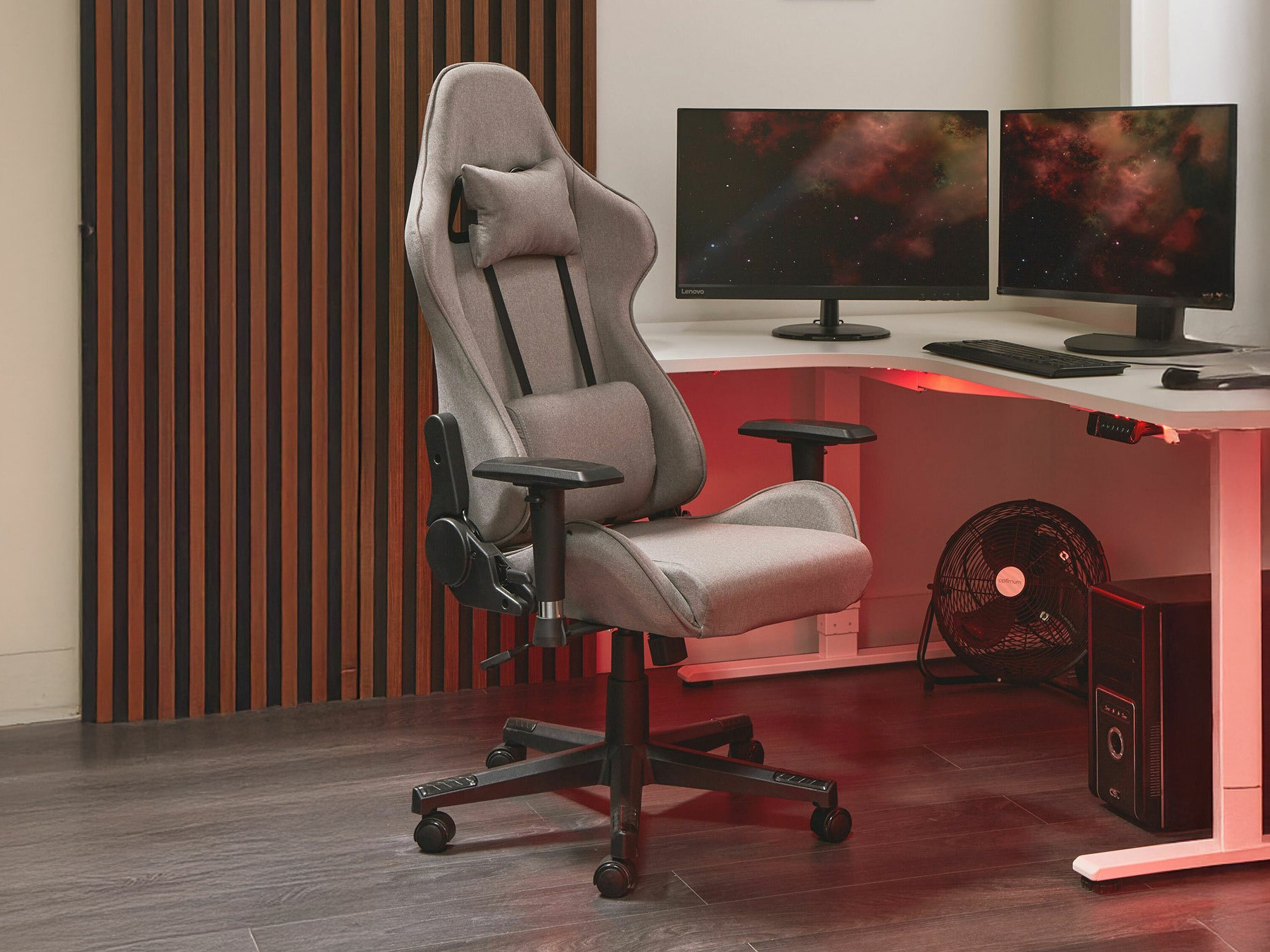 Gaming stol Berwyn 936 (Taupe)