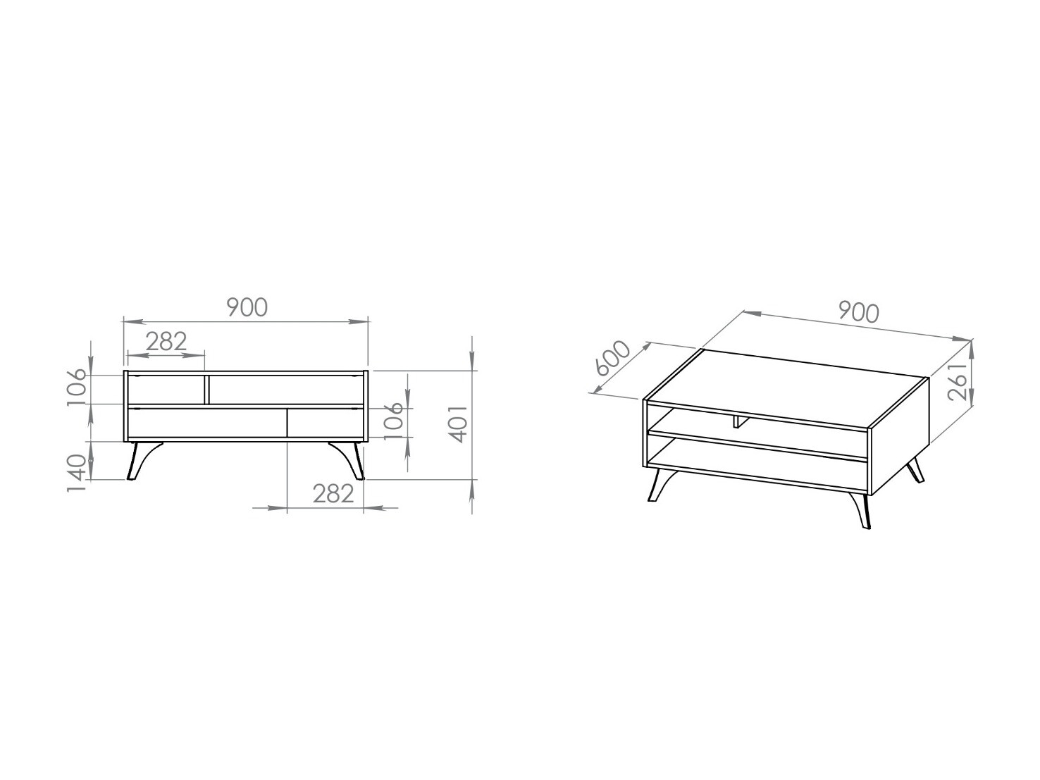 Klubska mizica Verenoa 104