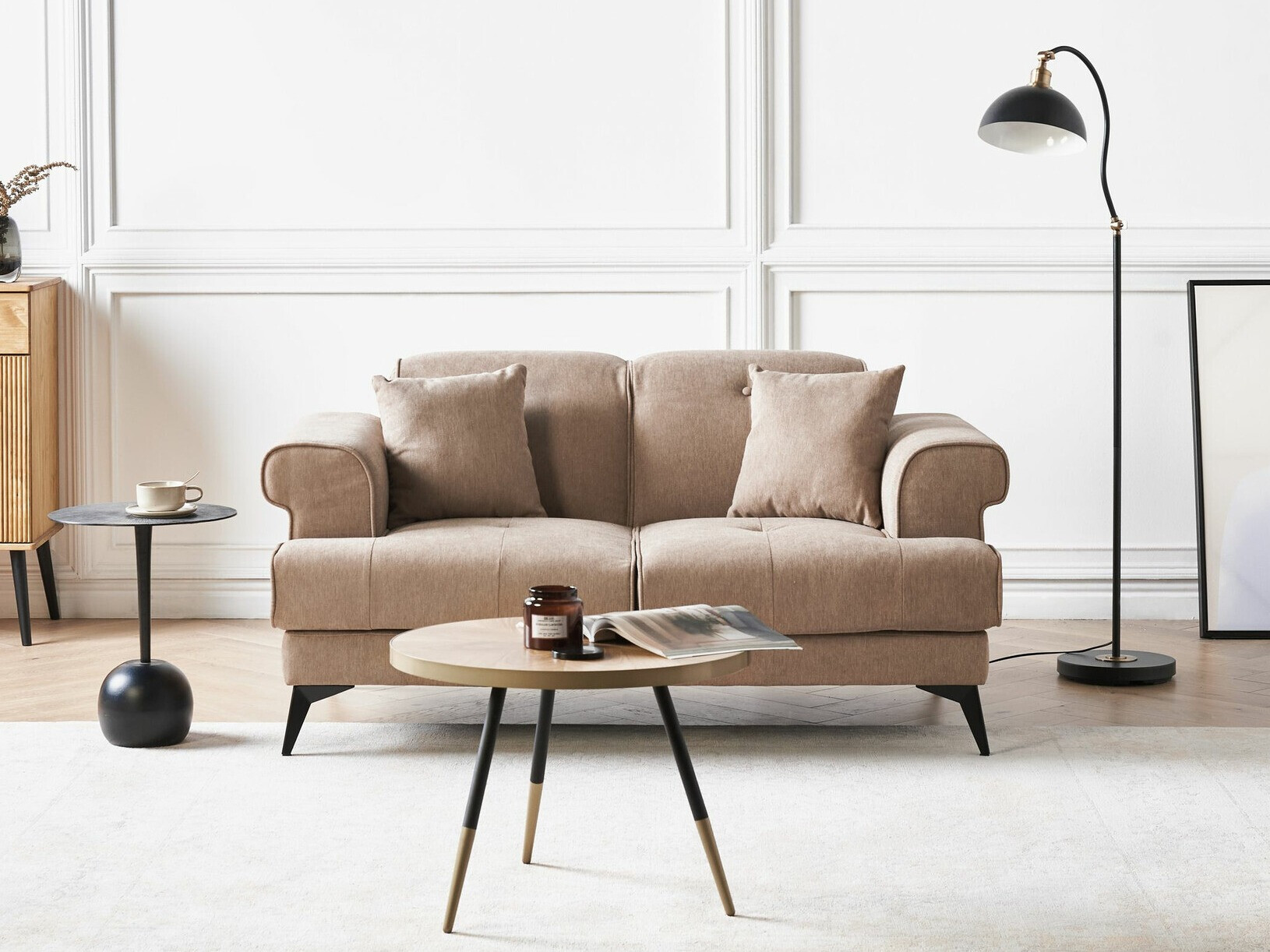 Kavč Berwyn 2371 (Svetlo rjava)