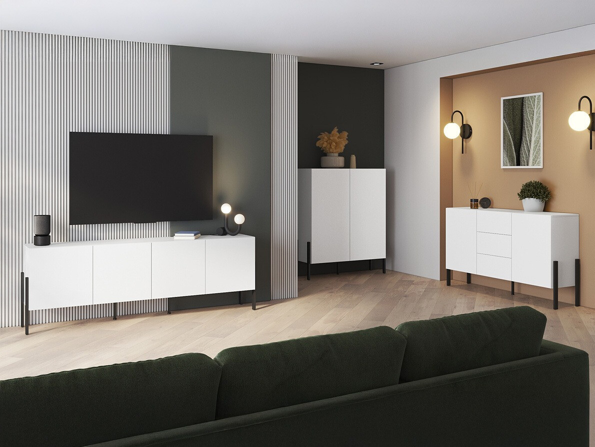 Komoda Etsore 101 (Bela)