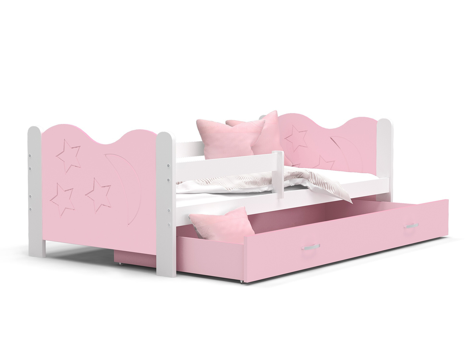 Postelja Aurora 124 (Bela)