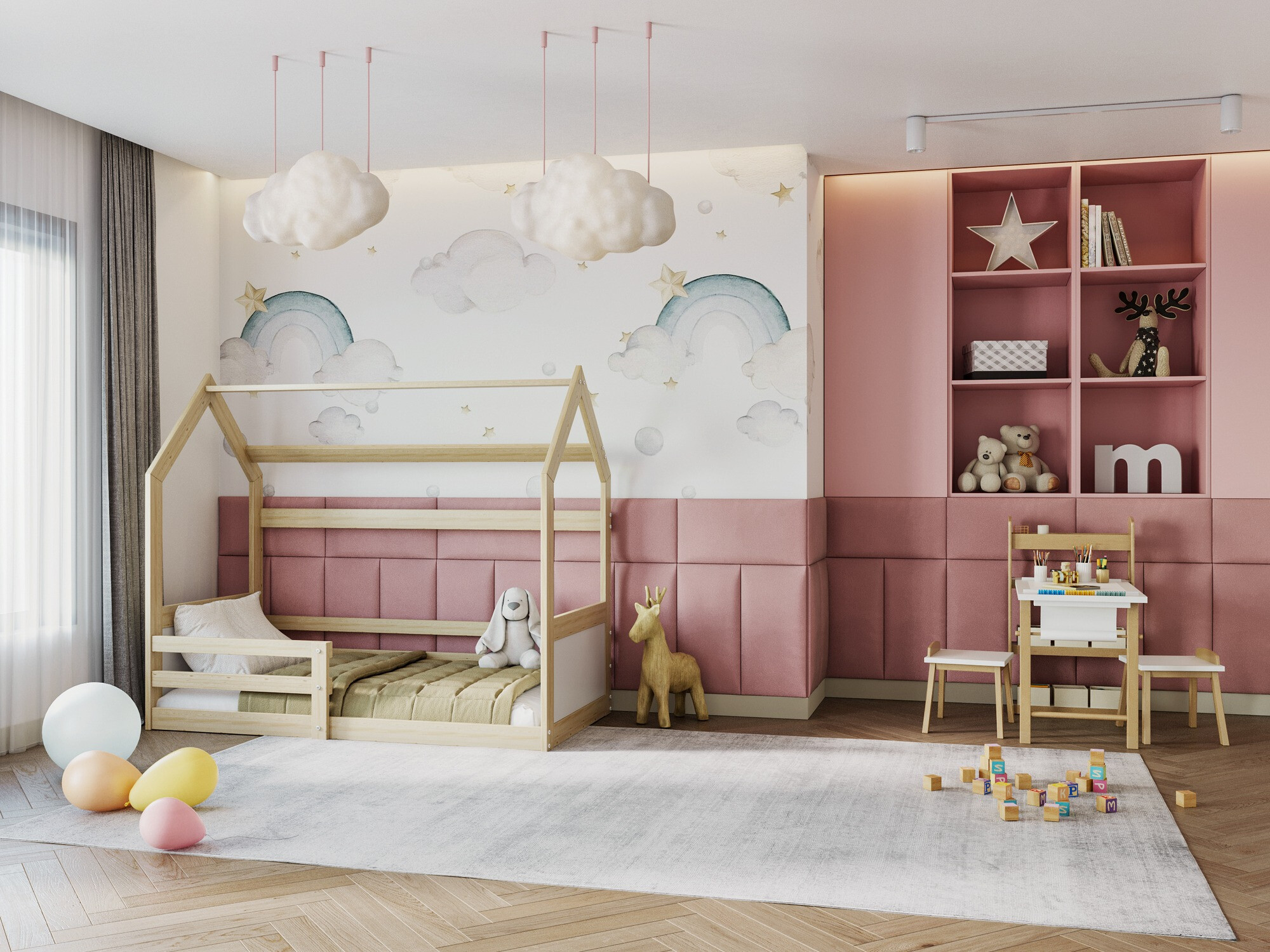 Postelja Aurora 174 (Bor)