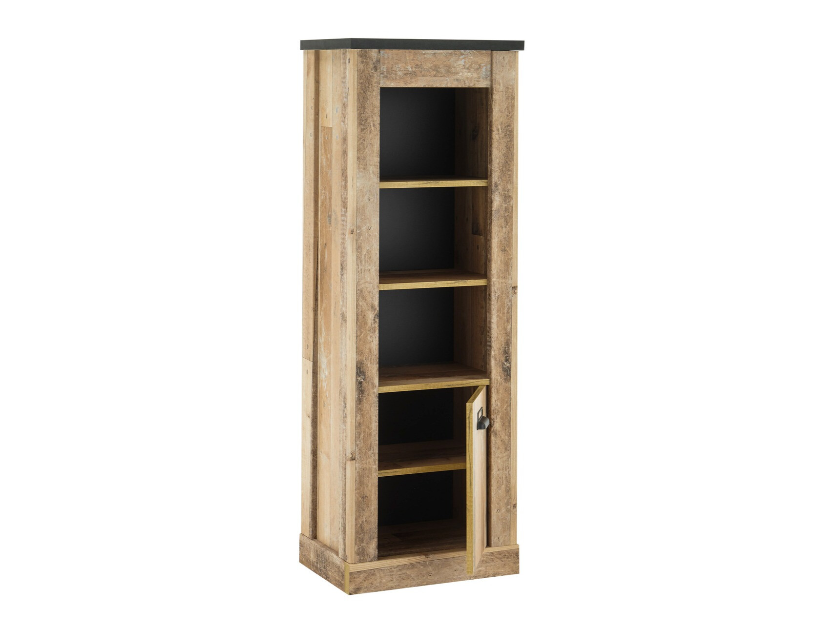 Komplet za dnevno sobo Cirtale 131 (Rustikalen les + Antracit)