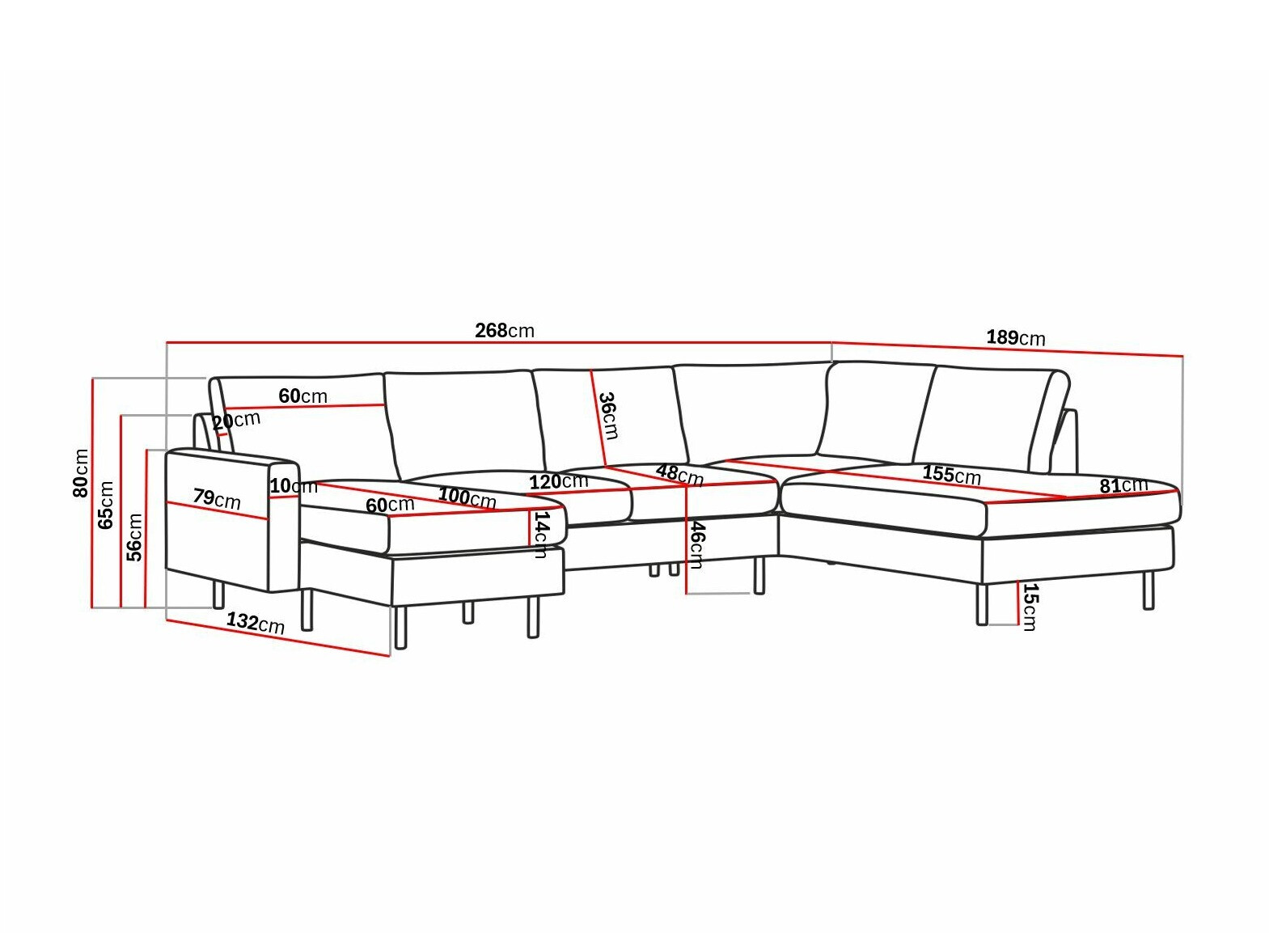 Kotna garnitura Tenfloa 104 (Lincoln 03)