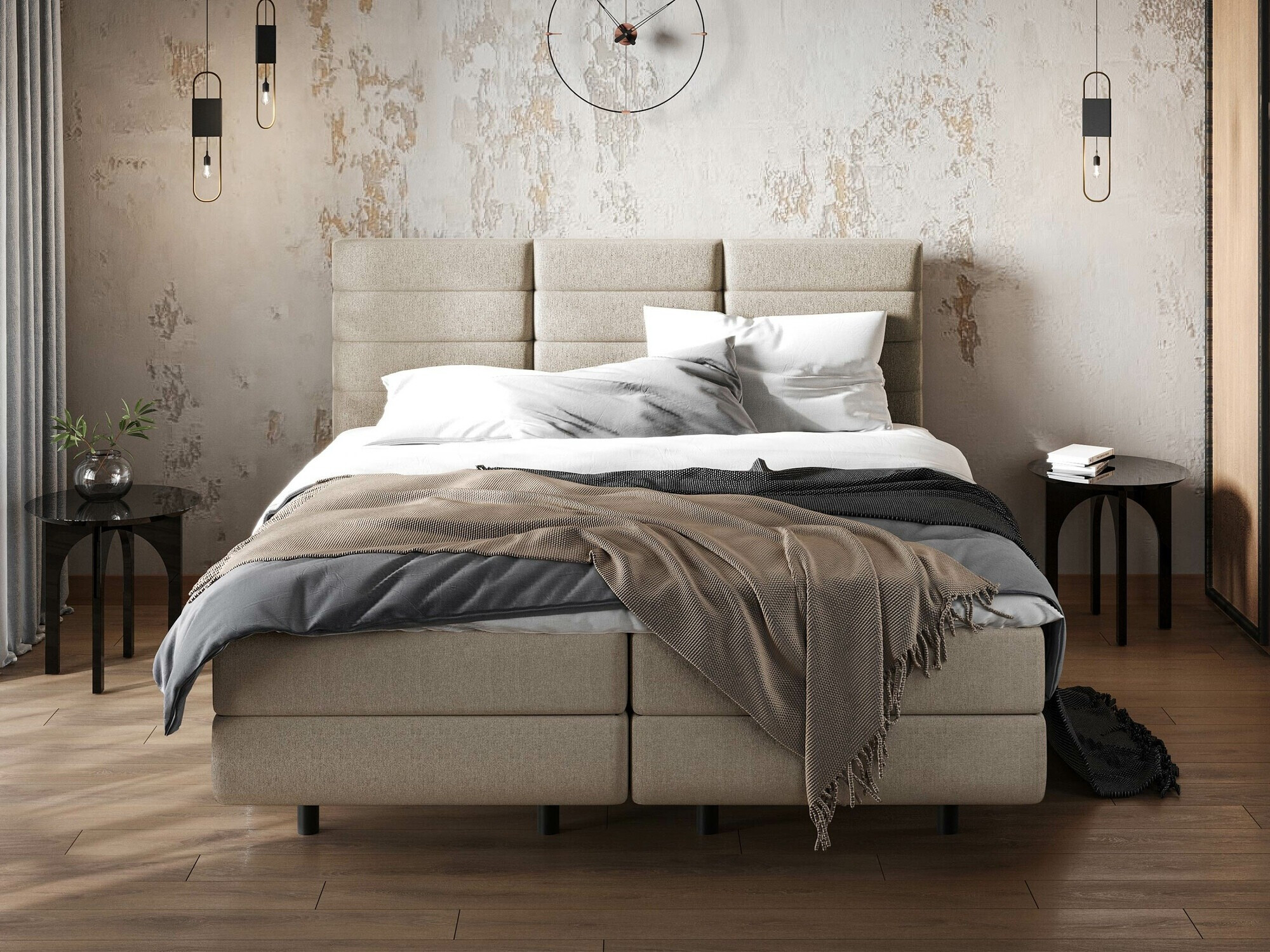 Boxspring postelja ComfiDream Serena (Barrel 09)
