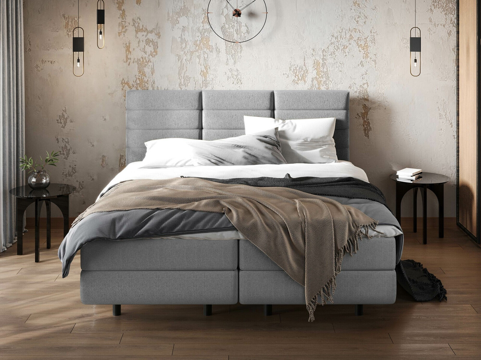 Boxspring postelja ComfiDream Serena (Barrel 90)