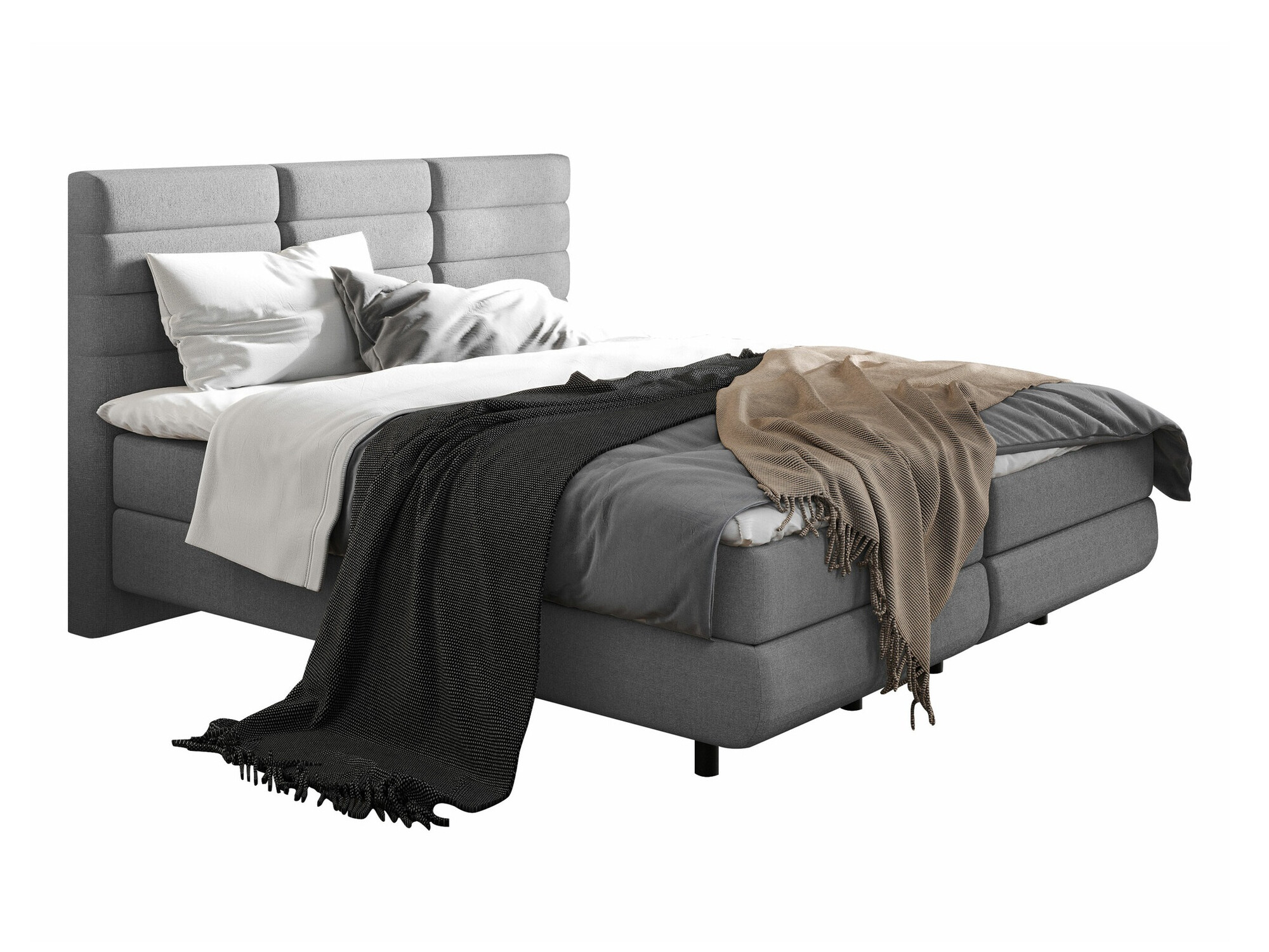 Boxspring postelja ComfiDream Serena (Barrel 90)
