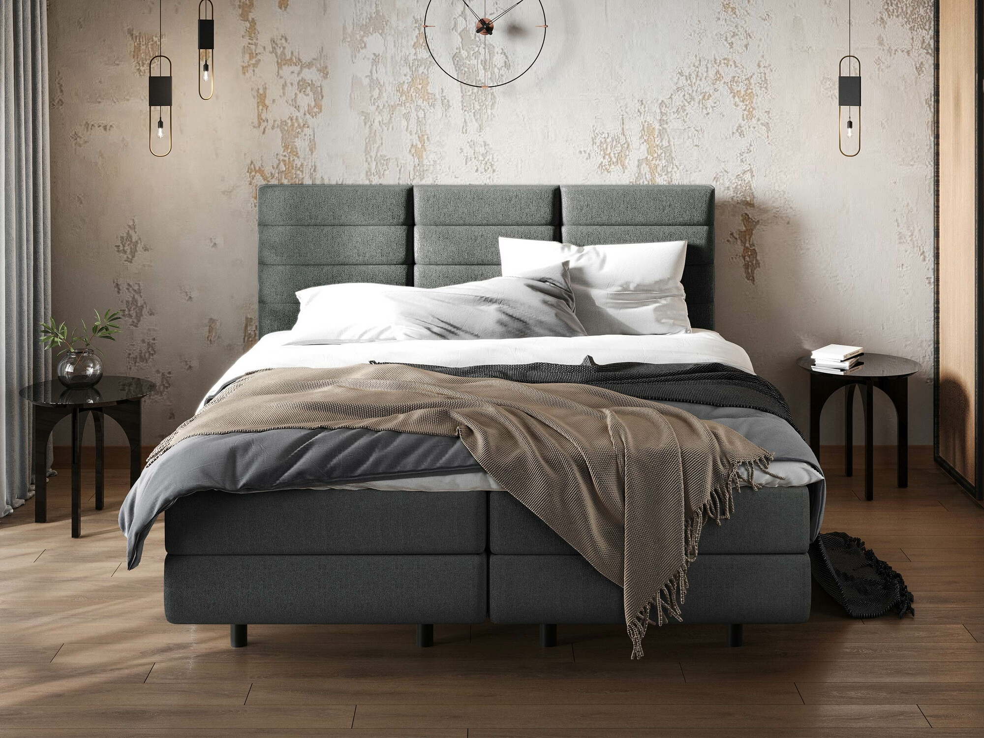 Boxspring postelja ComfiDream Serena (Barrel 97)