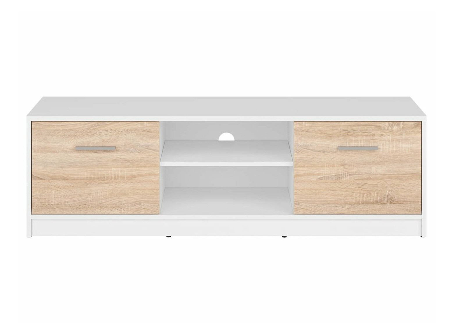 TV-omarica Novsore 100 (Bela + Sonoma hrast)