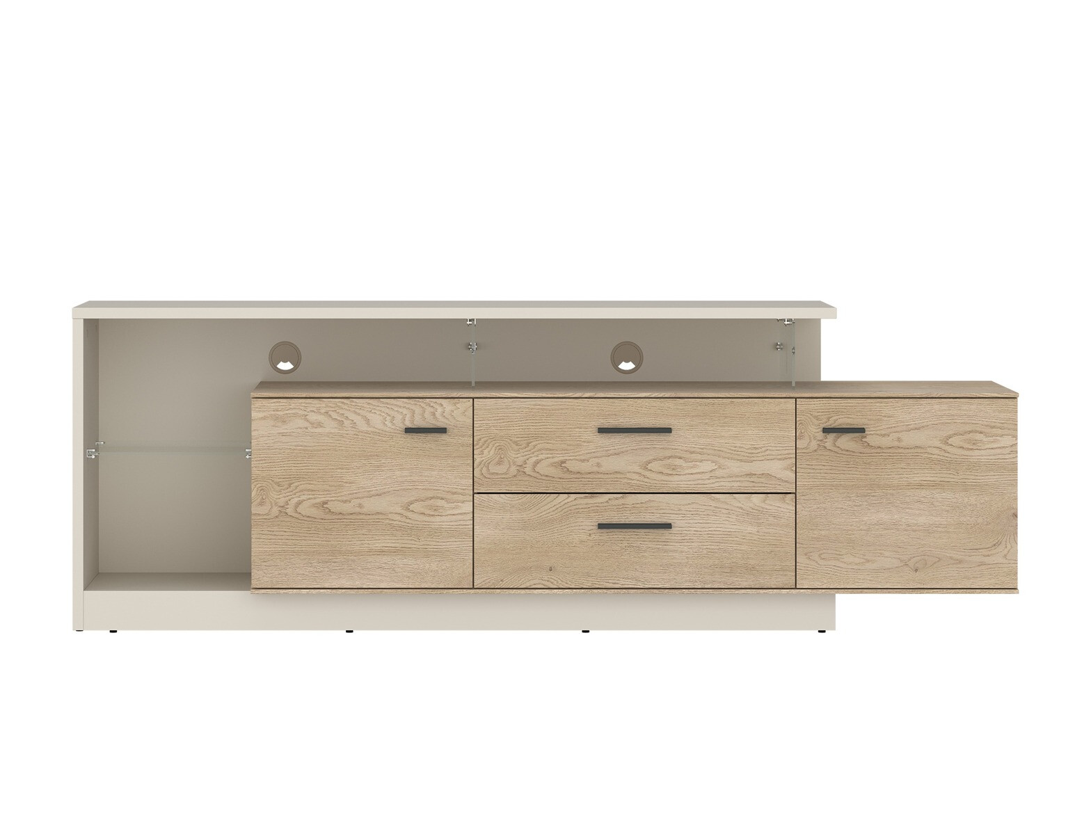 TV-omarica Ontario 137 (Kašmir + Sonoma hrast)