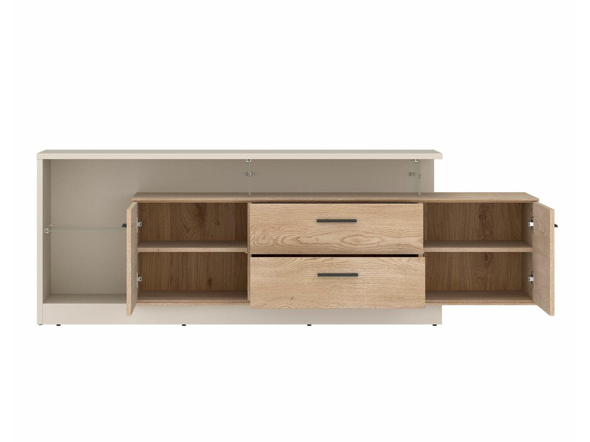 TV-omarica Ontario 137 (Kašmir + Sonoma hrast)