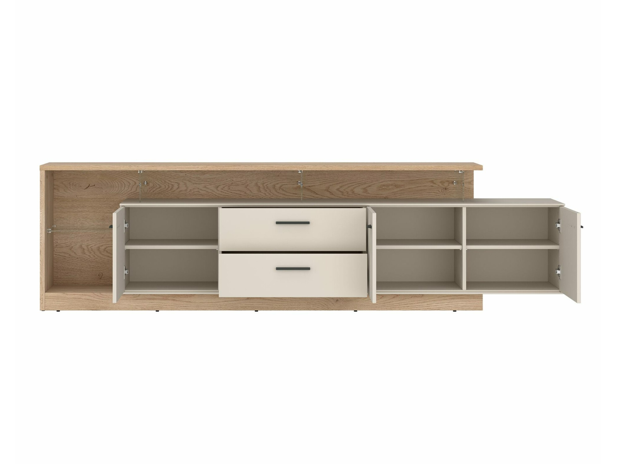 TV-omarica Ontario 138 (Sonoma hrast + Kašmir)