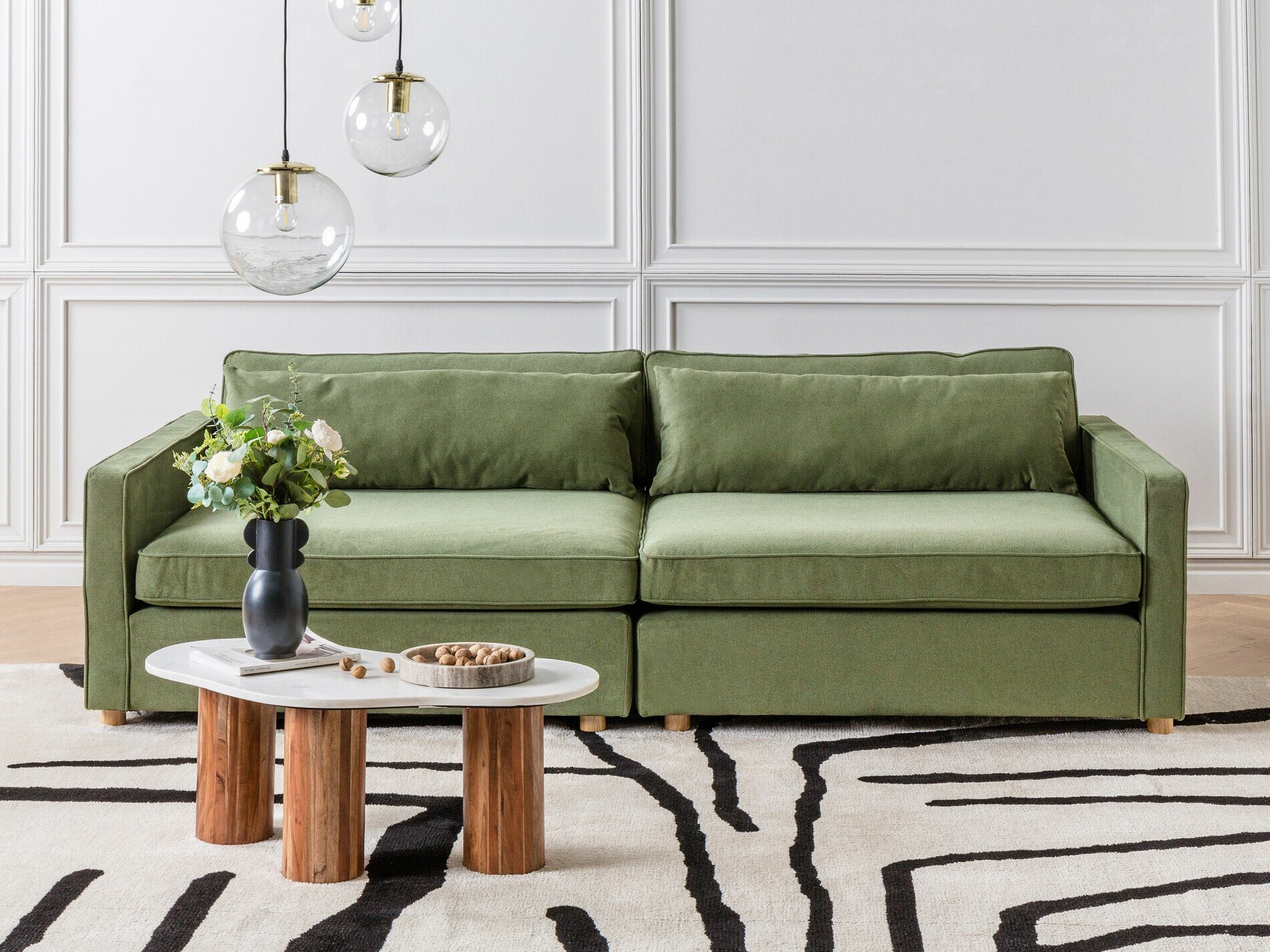 Kavč Berwyn 2374 (Zelena)