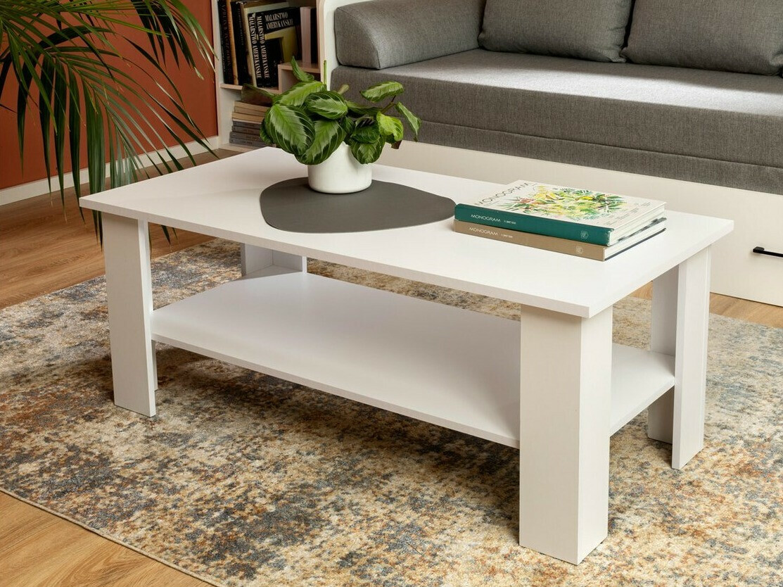 Klubska mizica Novsore 110 (Bela)