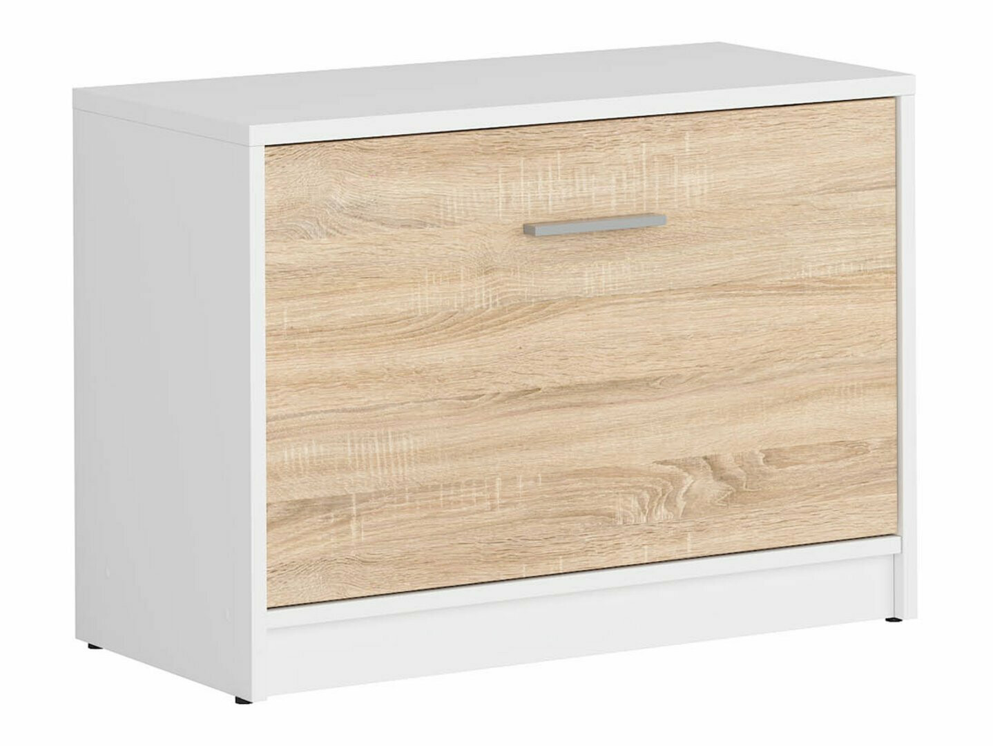 Omarica za čevlje Novsore 111 (Bela + Sonoma hrast)