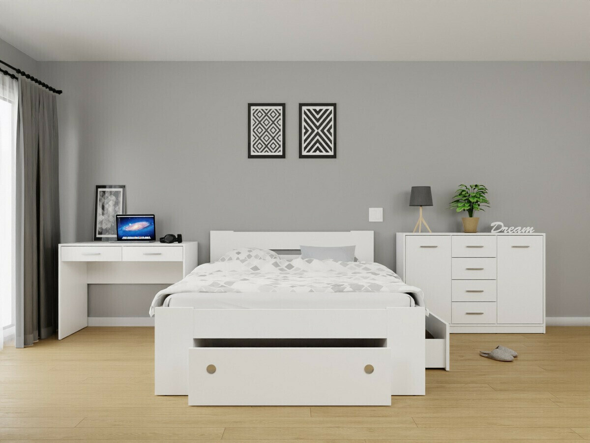 Pisalna miza Novsore 109 (Bela)